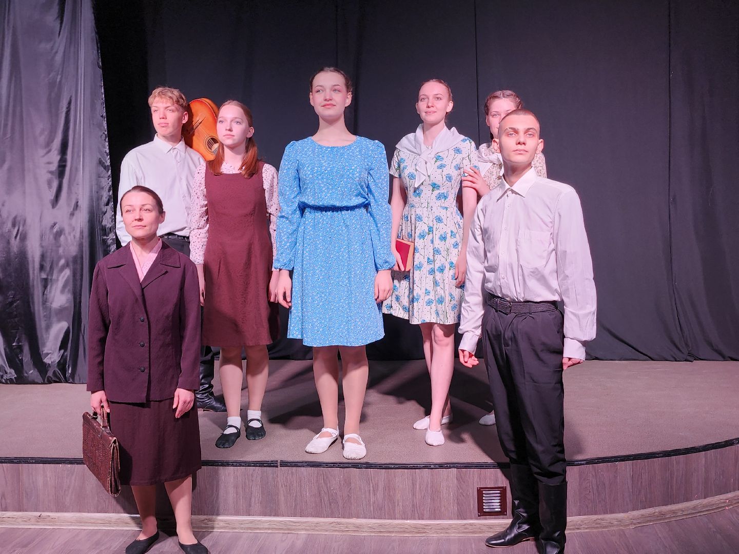 литературно-пластический спектакль, Великая Отечественная война, молодежный социальный театр, Ногинск, Богородский городской округ,