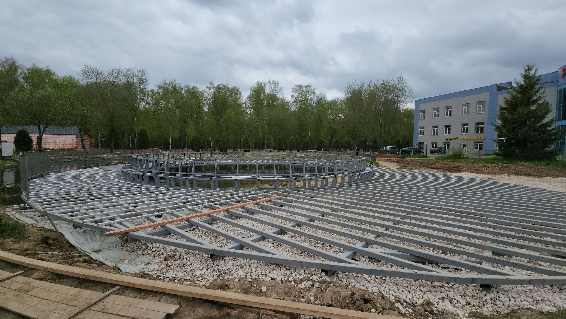 реконструкция парка, Лобня, благоустройство,