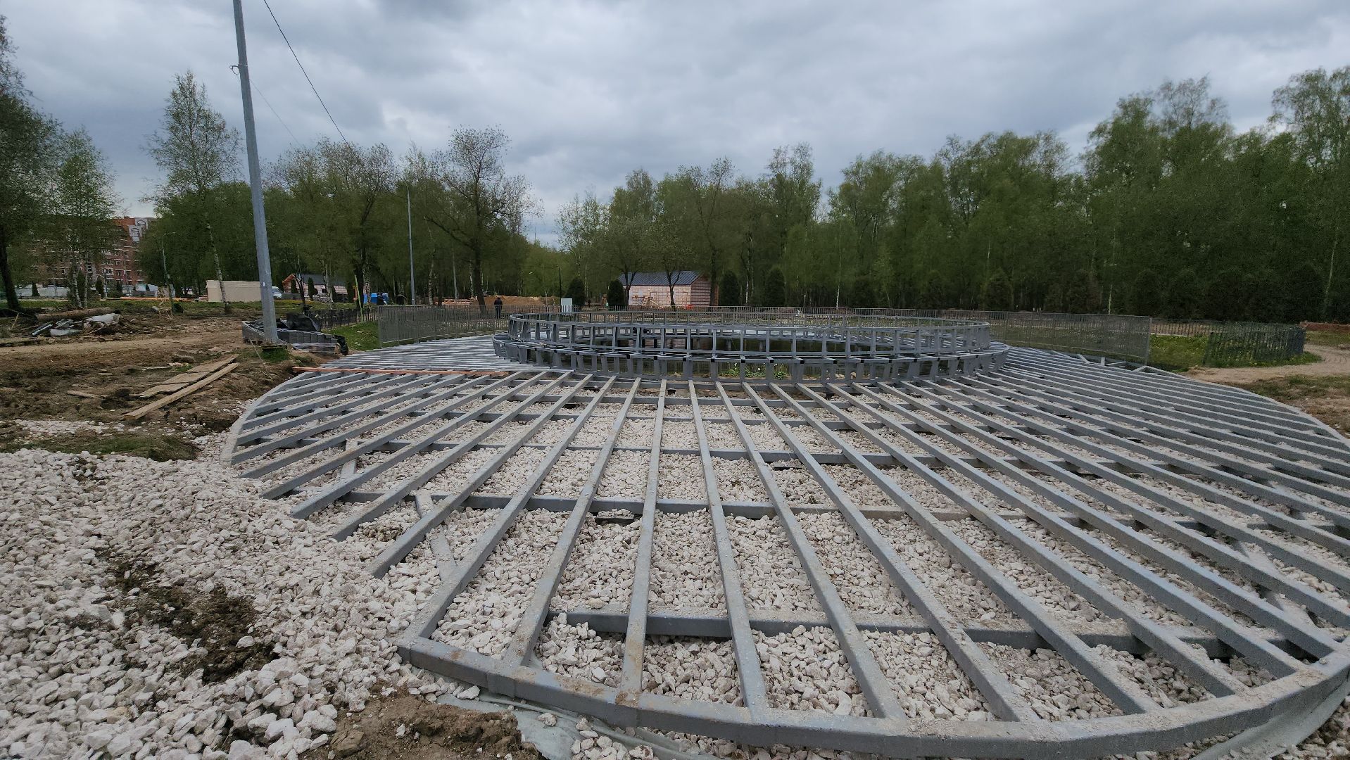 реконструкция парка, Лобня, благоустройство,