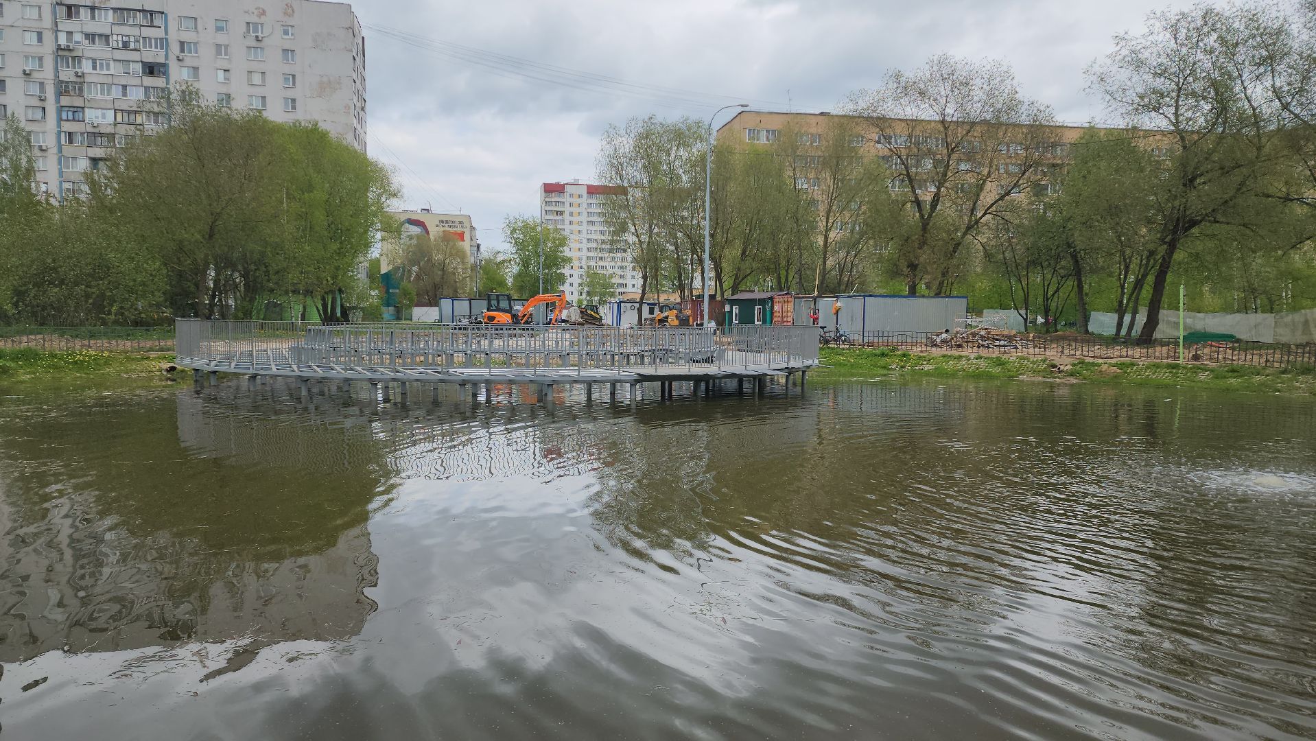 реконструкция парка, Лобня, благоустройство,