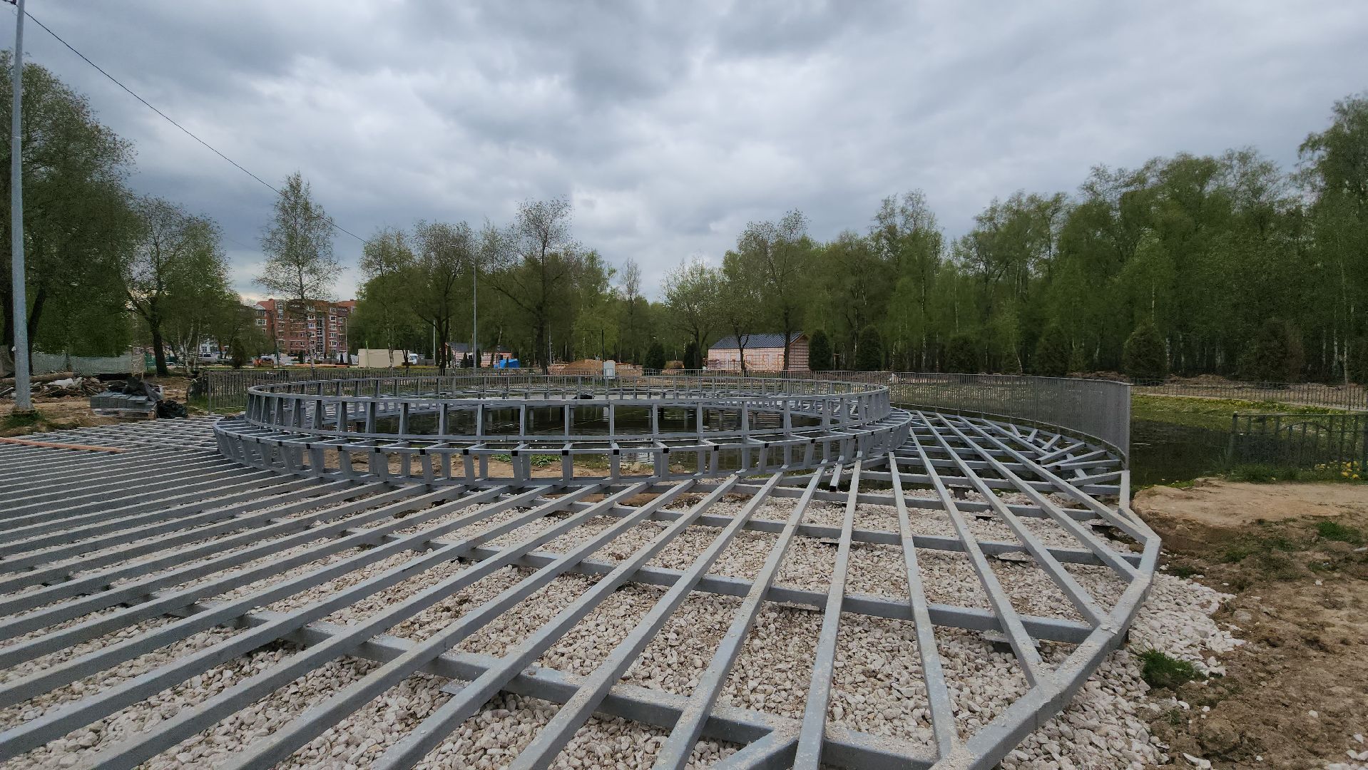 реконструкция парка, Лобня, благоустройство,