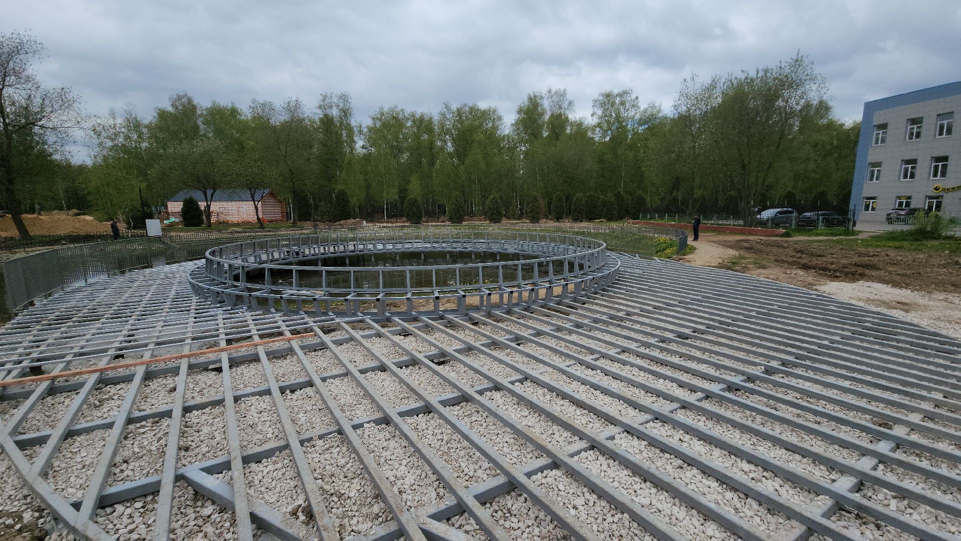 реконструкция парка, Лобня, благоустройство,