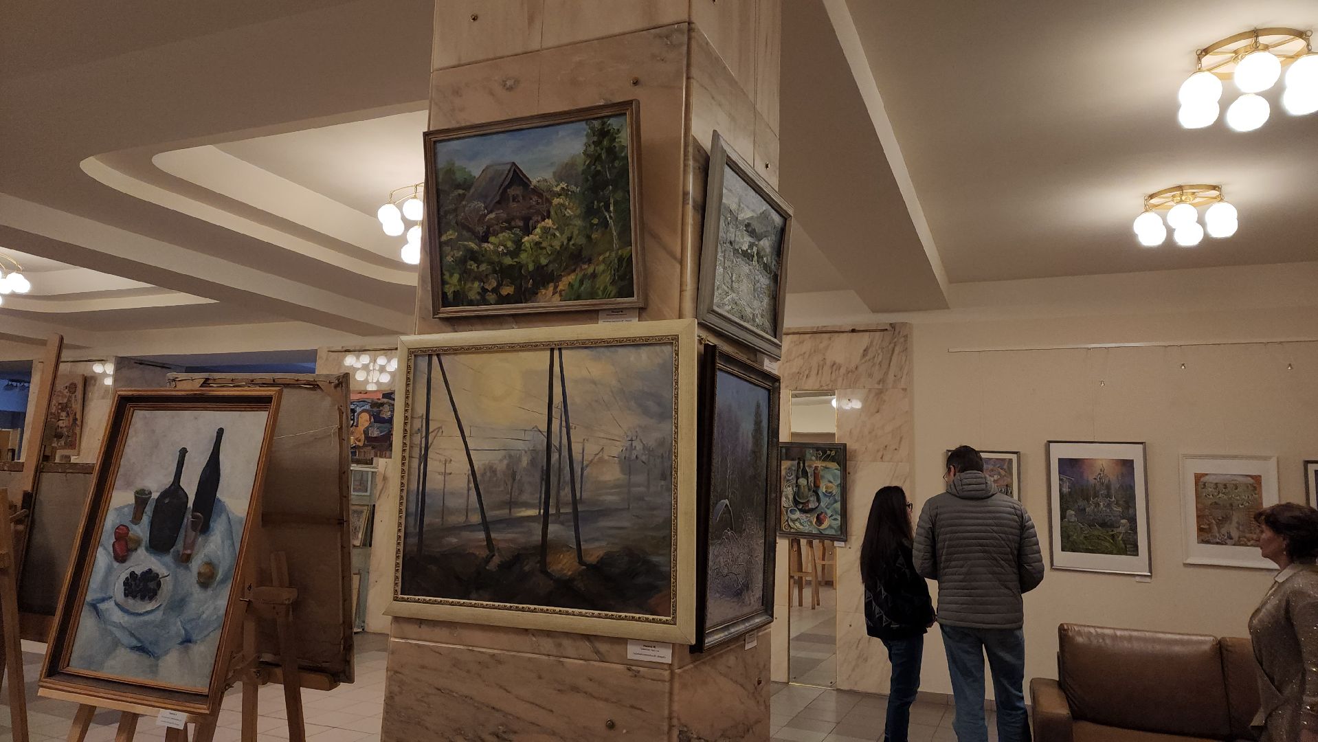 Долгопрудный, Выставка, Художники,