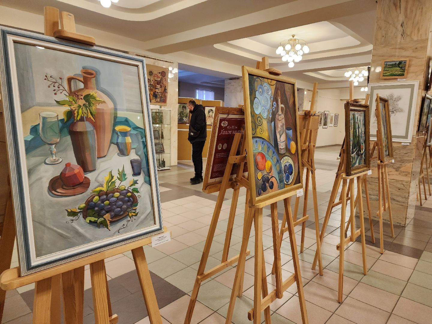 Долгопрудный, Выставка, Художники,