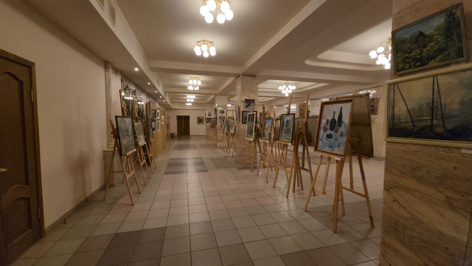 Долгопрудный, Выставка, Художники,