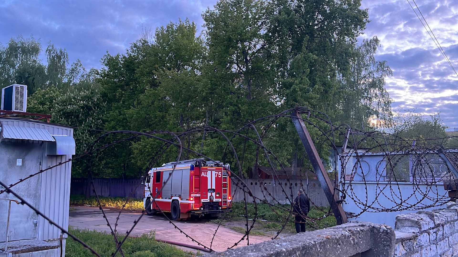 пожар, пожар в балашихе, тушение пожара, ликвидация пожара,