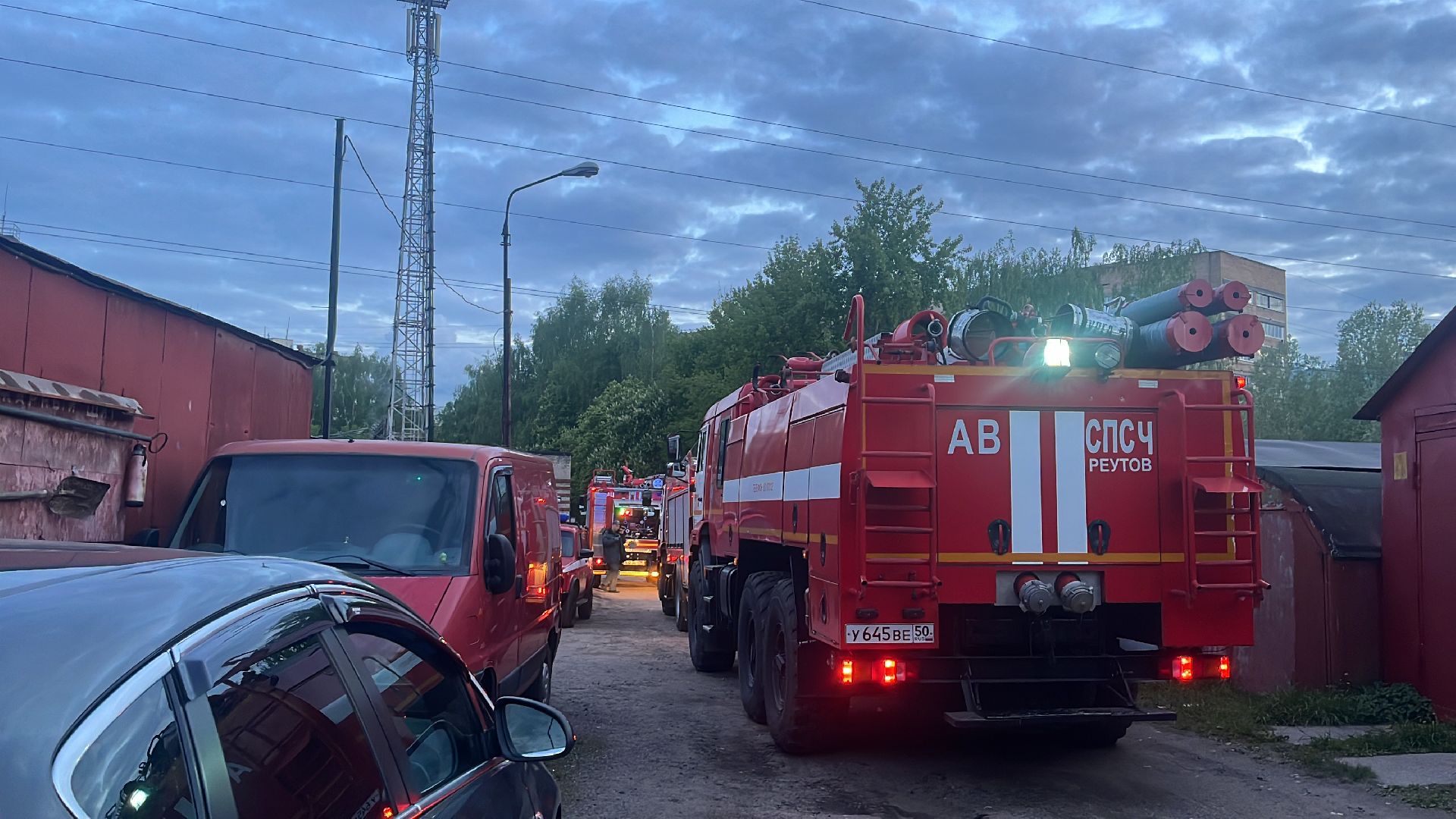 пожар, пожар в балашихе, тушение пожара, ликвидация пожара,