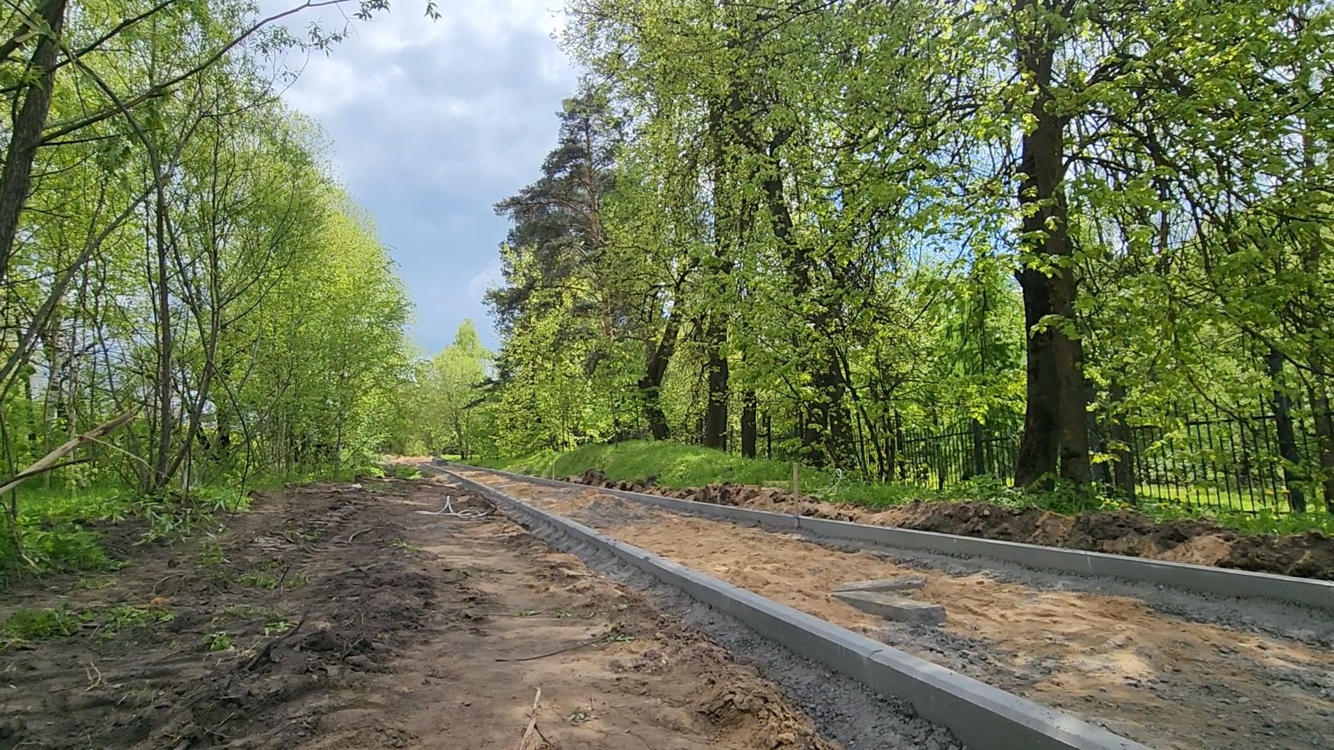 одинцово, пешком, большие вяземы, губернатор, благоустройство, пешеходная дорожка,