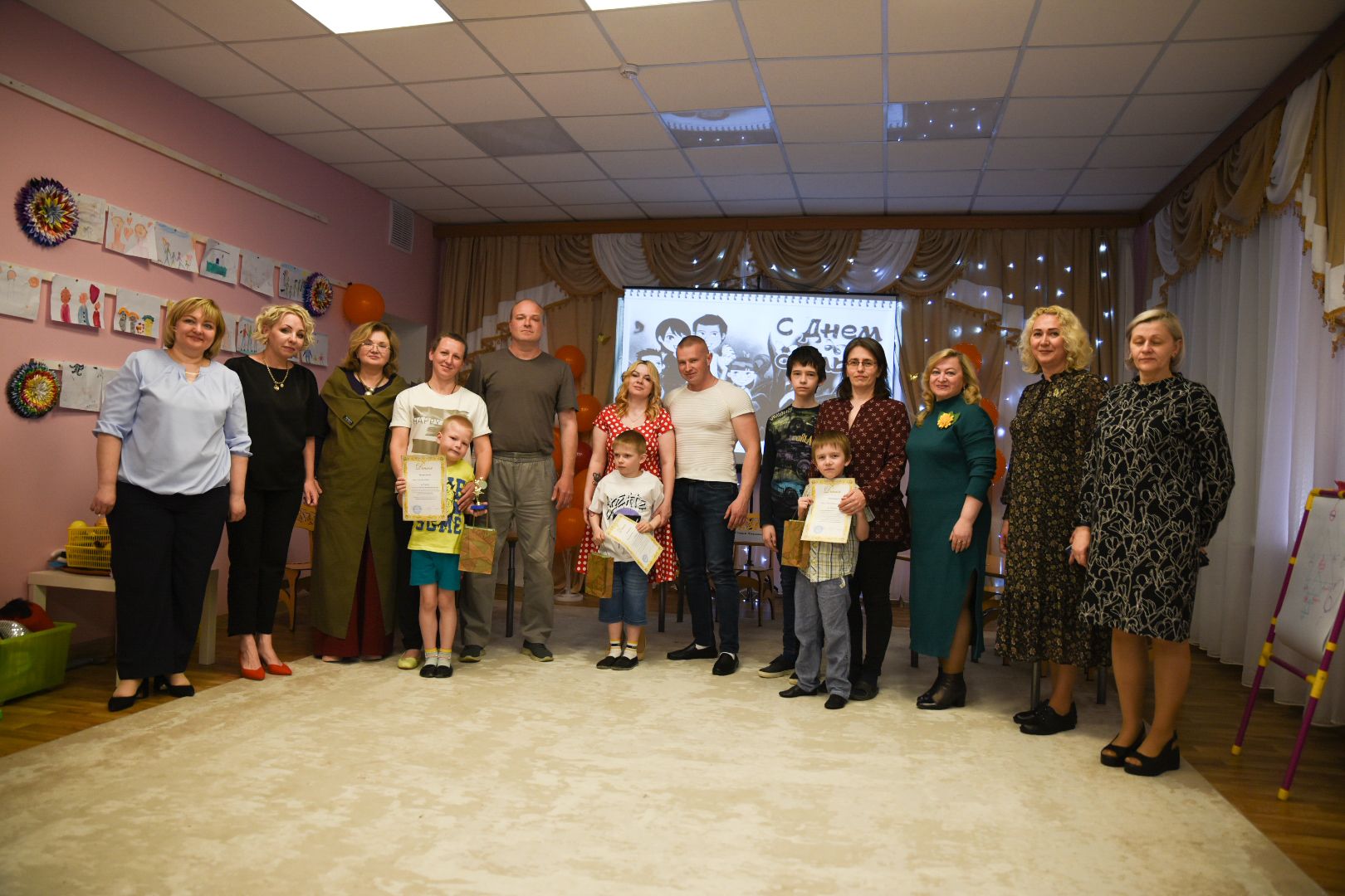 Бронницы, Праздник семьи, Конкурс в детском саду, Детский сад Конфетти-Совхоз, Конкурс Семья года,