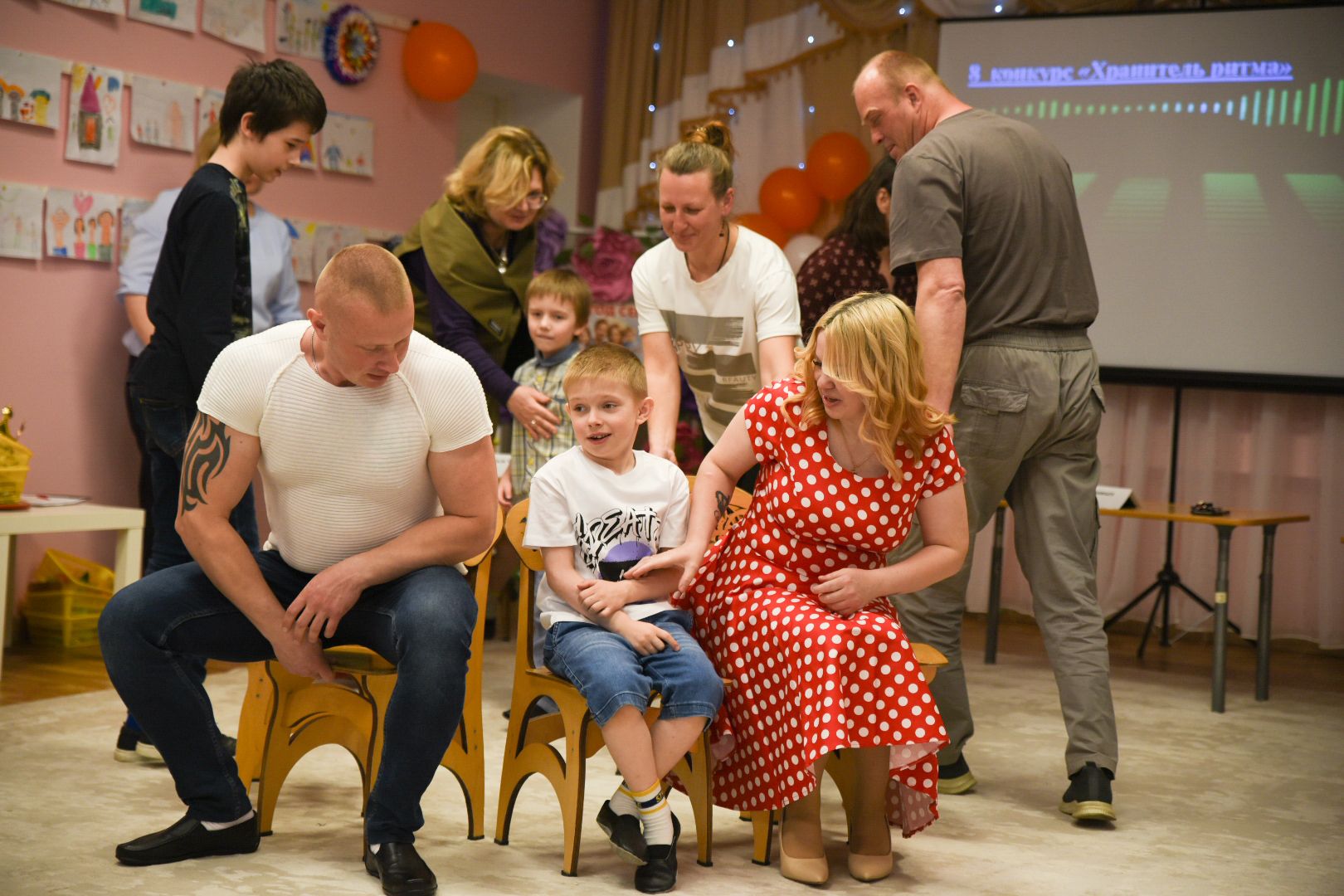 Бронницы, Праздник семьи, Конкурс в детском саду, Детский сад Конфетти-Совхоз, Конкурс Семья года,
