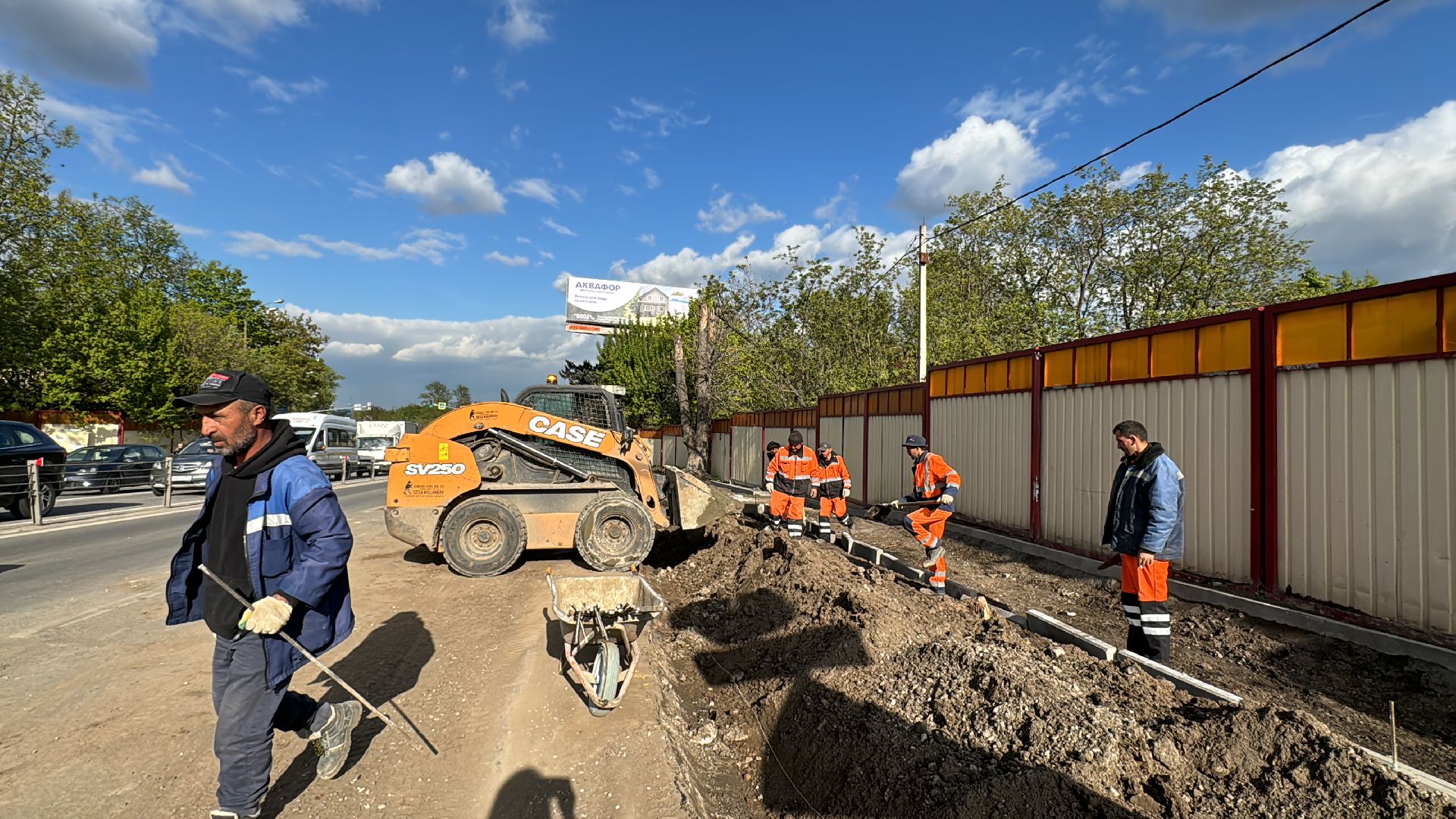 Одинцово, Ремонт дорог, Можайское шоссе,