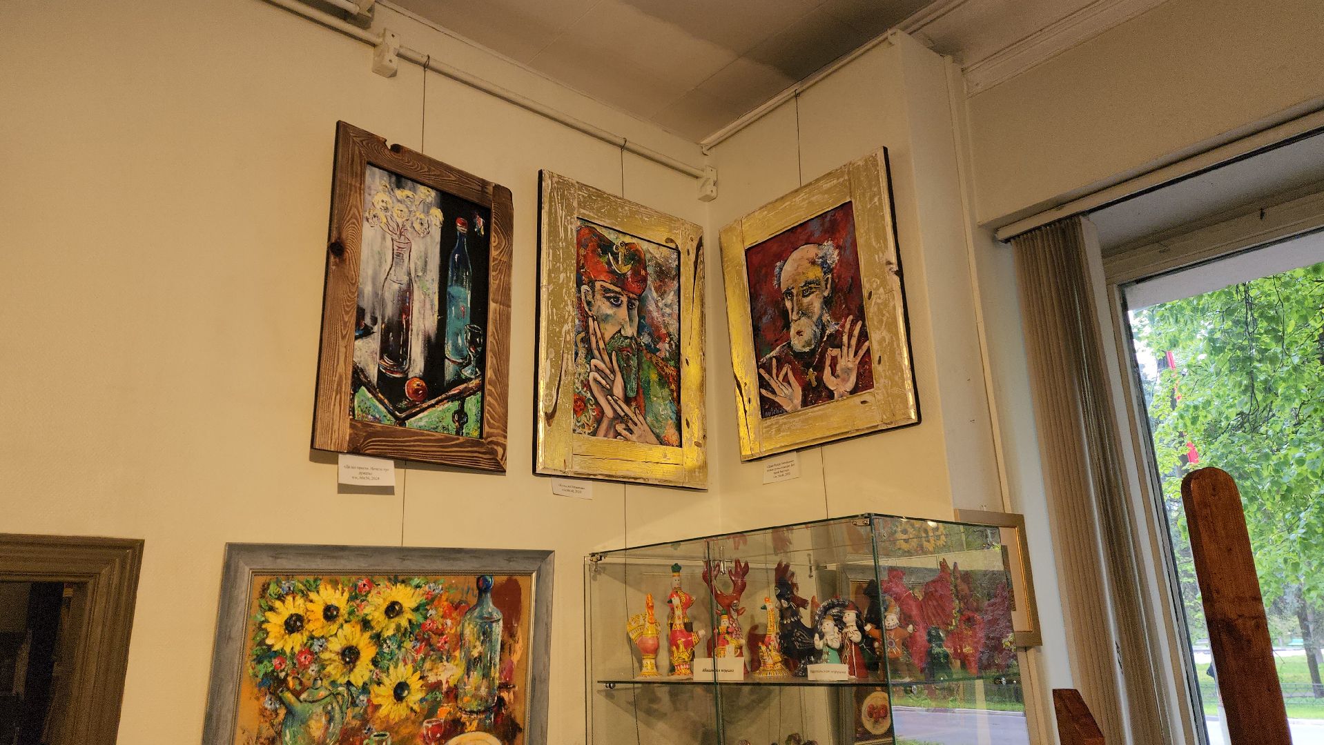 Божий человек, галерея 5 дом, сергей лучко, Нина Верникова, выставка, юбилей,