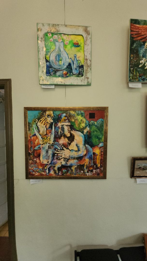 Божий человек, галерея 5 дом, сергей лучко, Нина Верникова, выставка, юбилей,