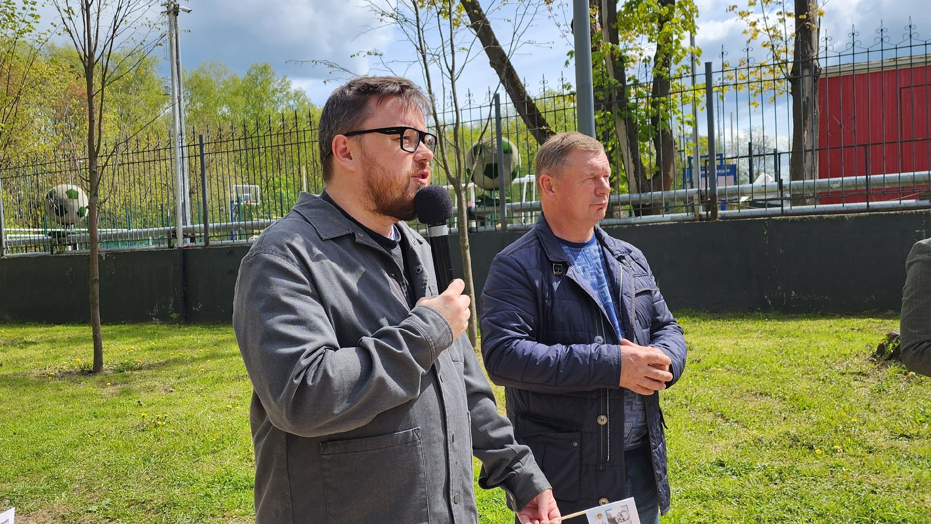 Солнечногорск, Борис Васильев, городской парк, акция памятия, аллея памяти,