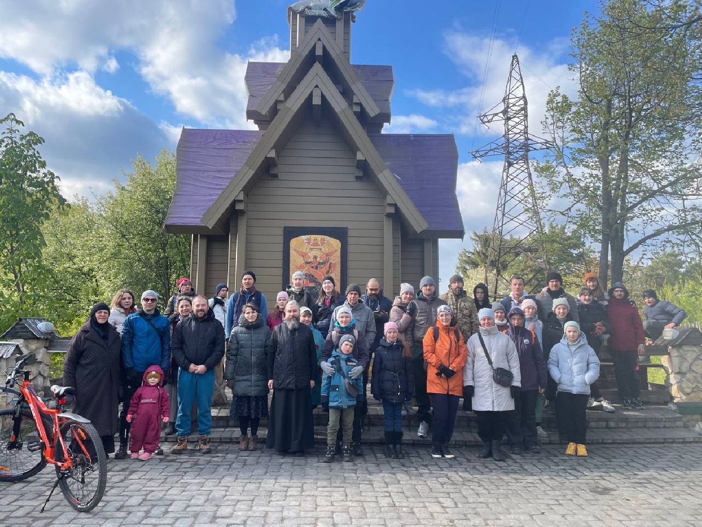 Велопробег, Звенигород, духовенство Одинцовского округа, Рубеж обороны Москвы