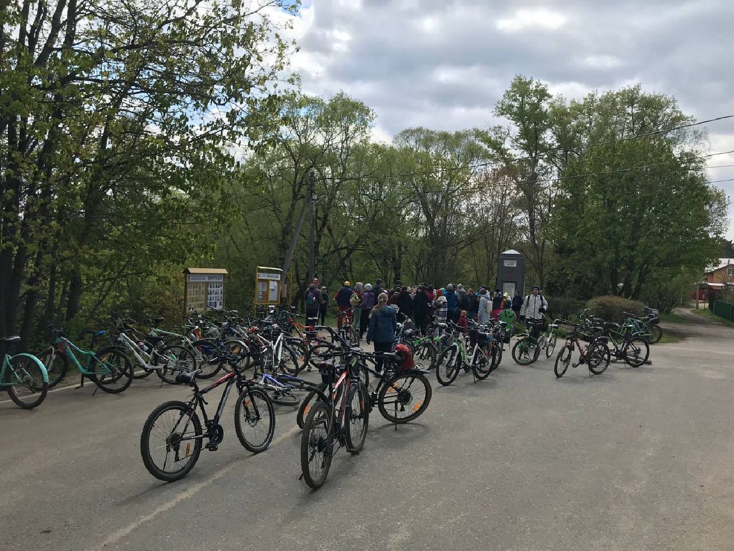 Велопробег, Звенигород, духовенство Одинцовского округа, Рубеж обороны Москвы