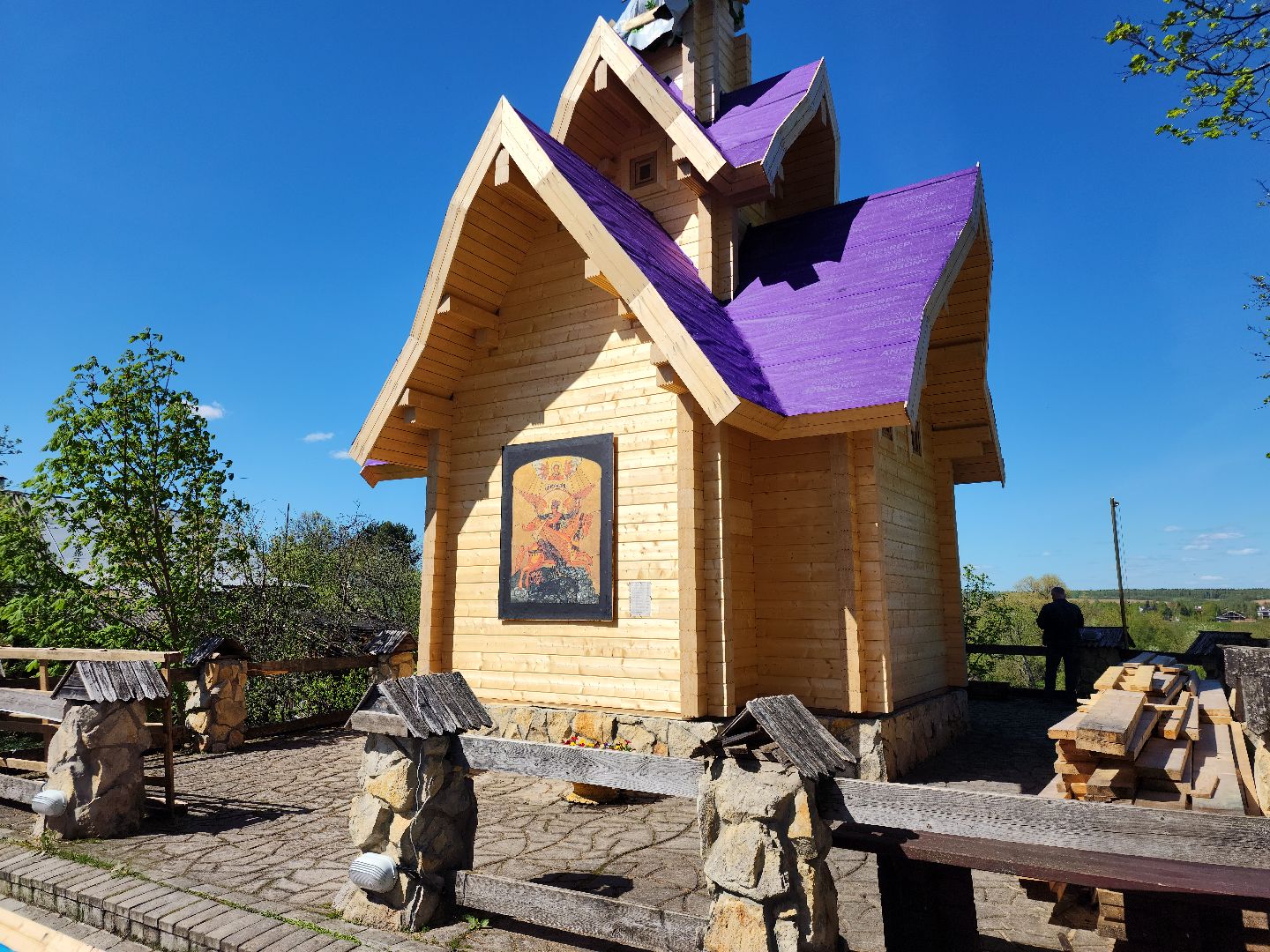 Велопробег, Звенигород, духовенство Одинцовского округа, Рубеж обороны Москвы