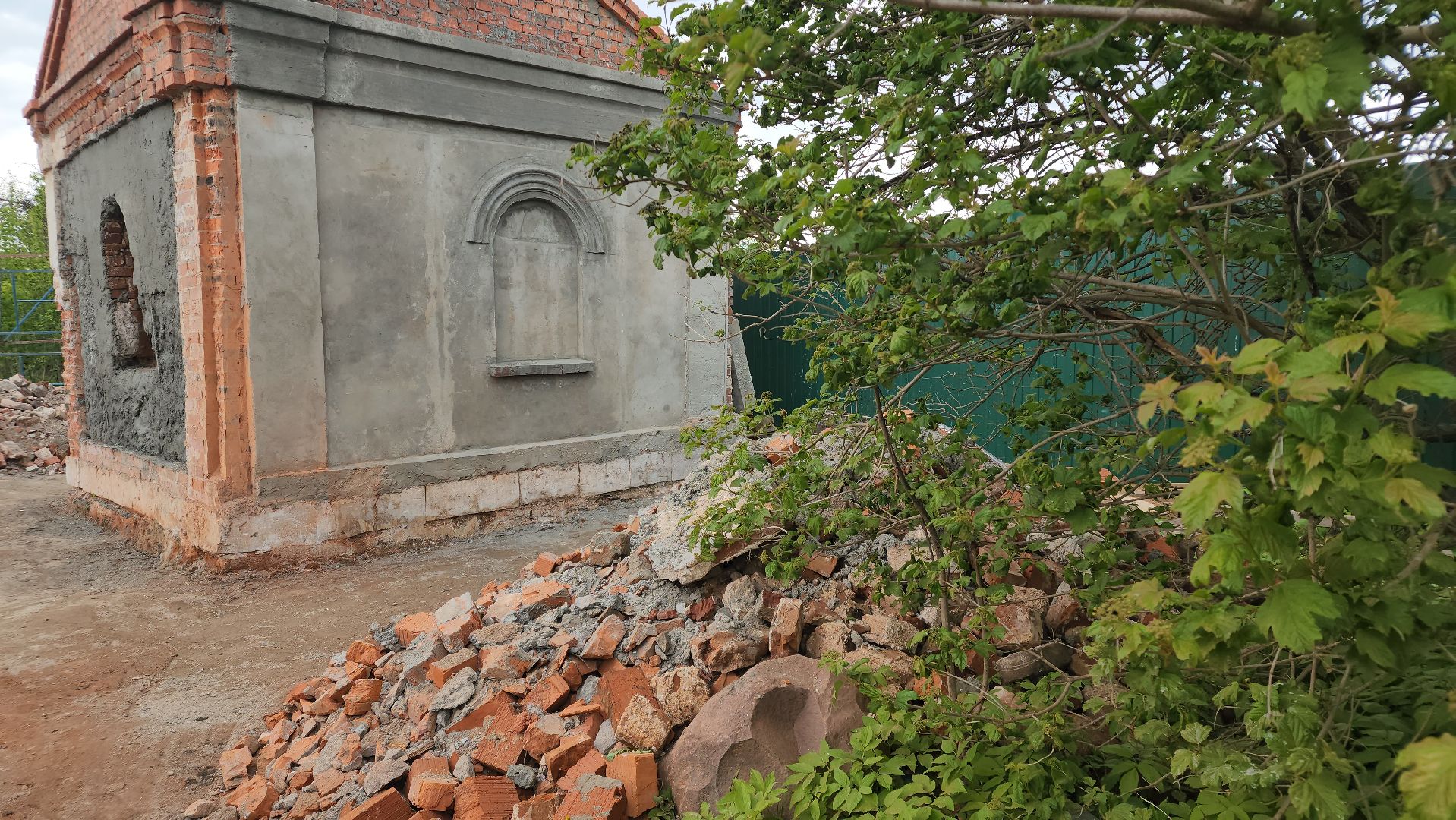 Егорьевск, Раменки, Село, Церковь, часовня, ремонот, Восстановление,