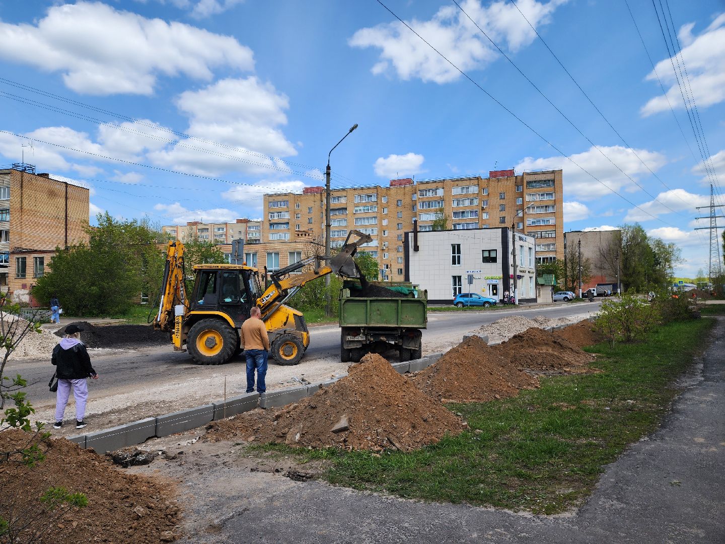 красноармейск, г.о. пушкинский, капитальный ремонт дороги, дорожные работы,