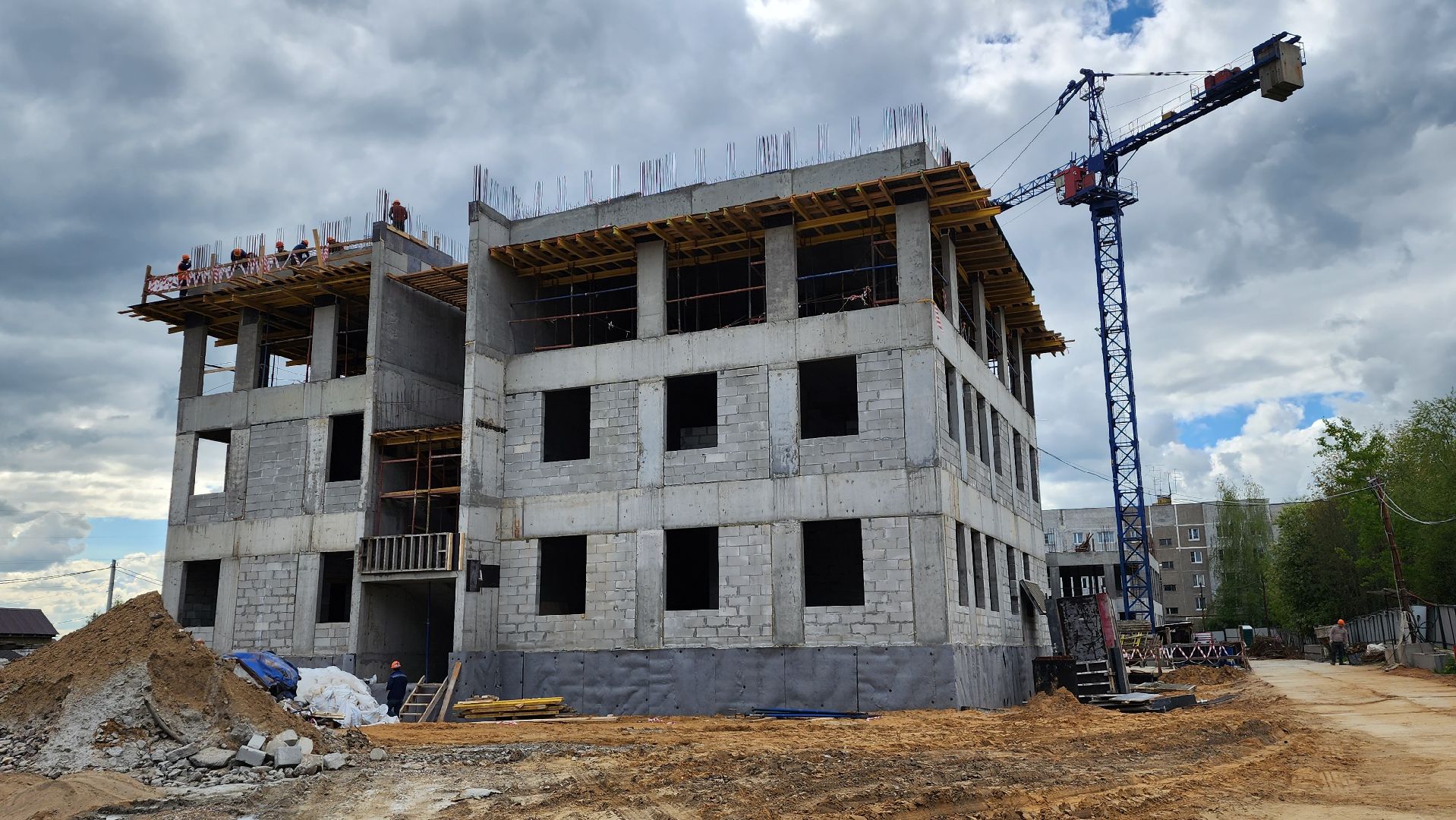 строительство, медицина, поликлиника, Лосино-Петровский,