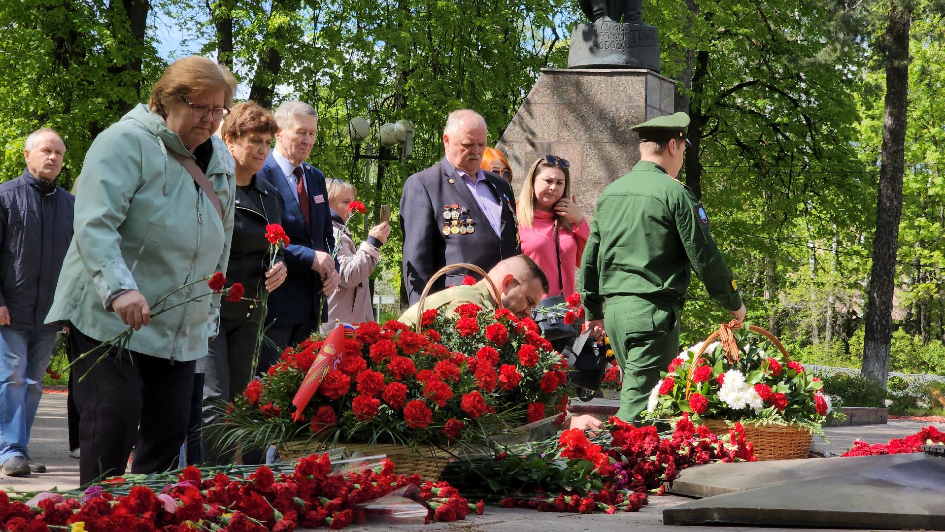 сво, митинг памяти, красногорск,