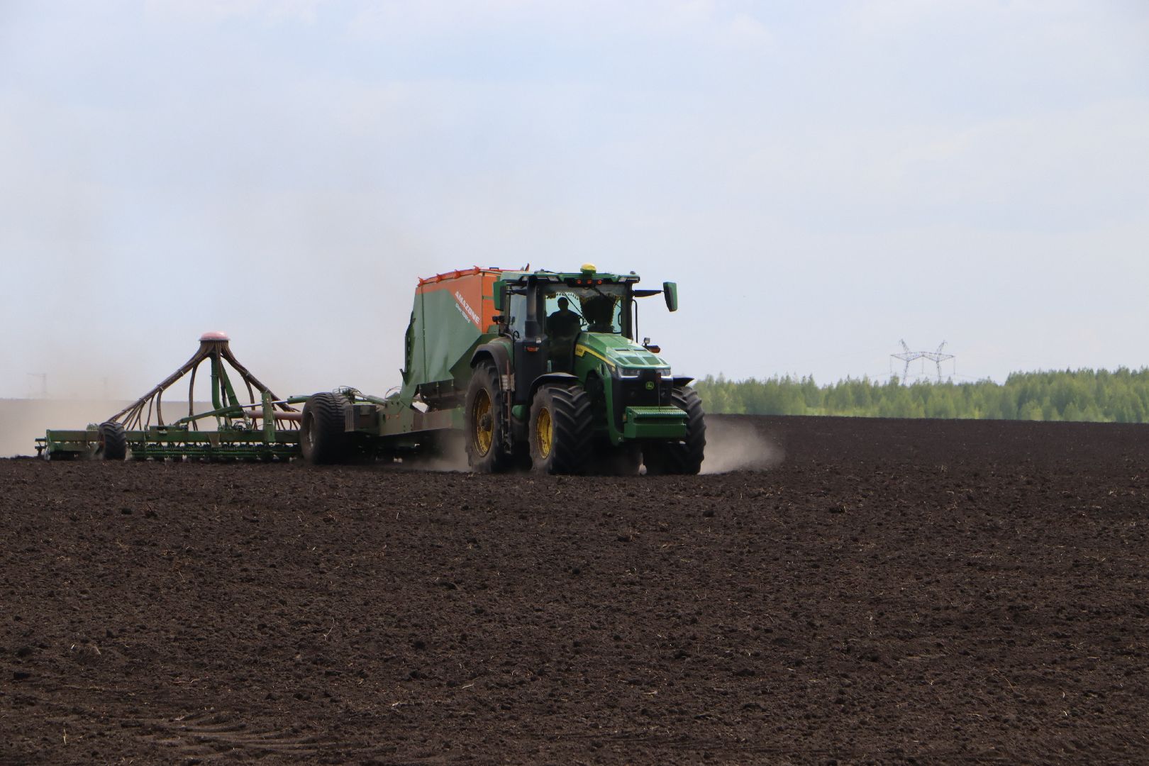 Серебряные Пруды, Сельское хозяйство, посевная 2024, соя,