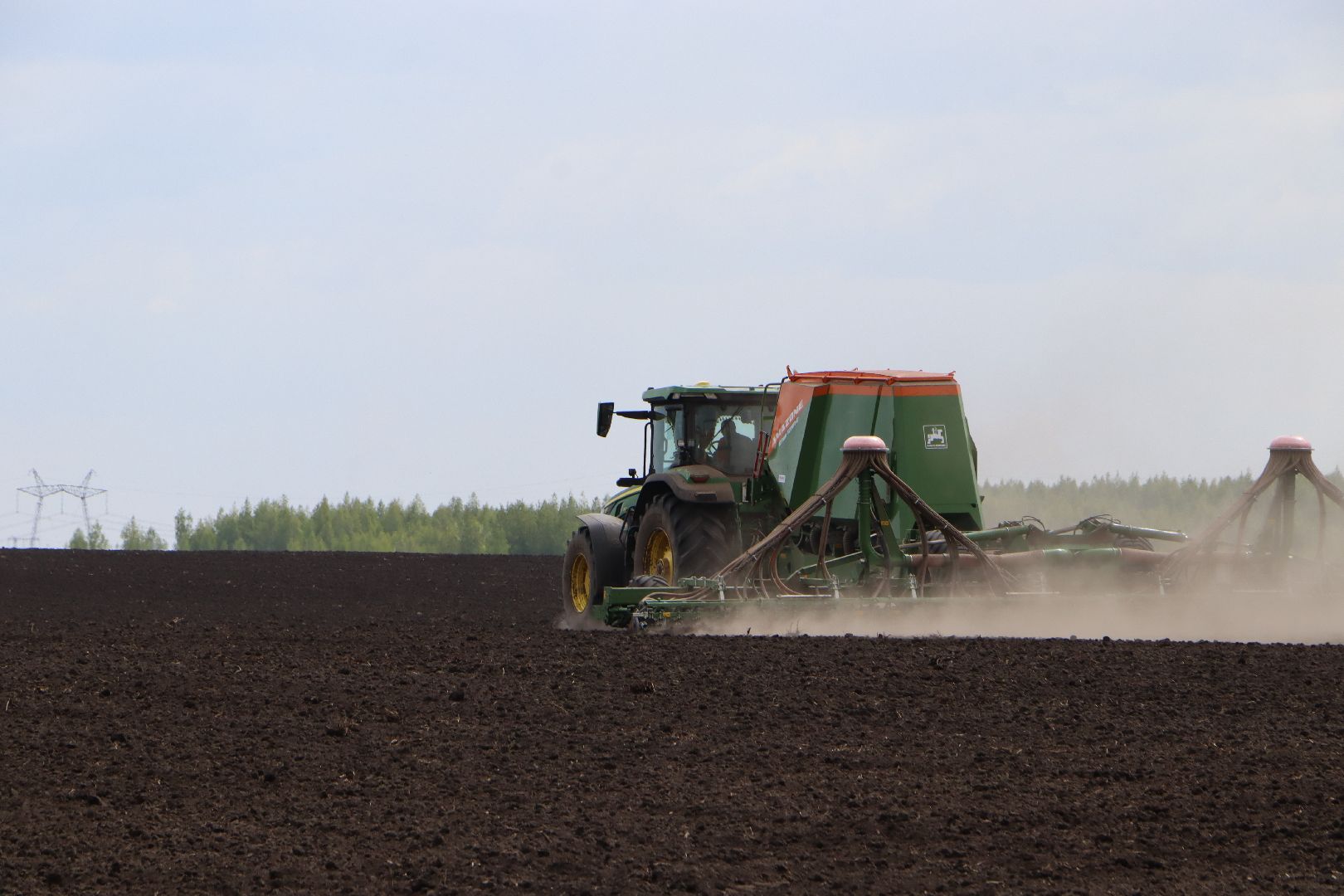 Серебряные Пруды, Сельское хозяйство, посевная 2024, соя,