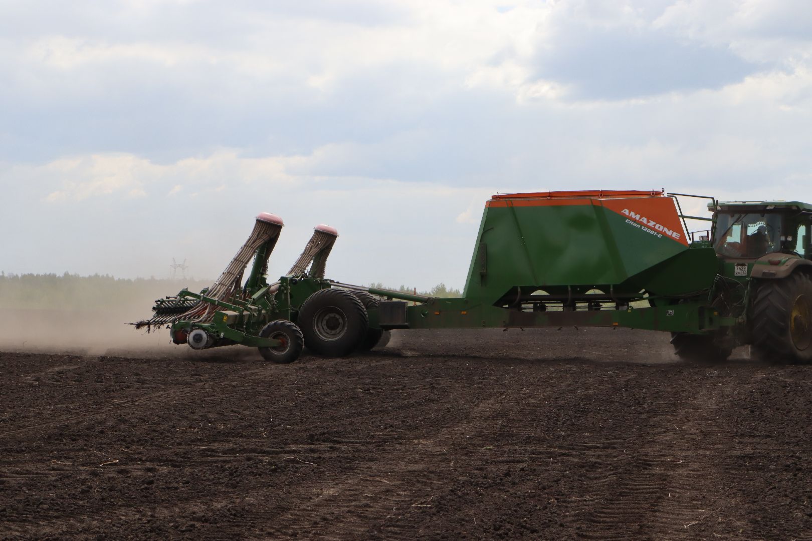 Серебряные Пруды, Сельское хозяйство, посевная 2024, соя,