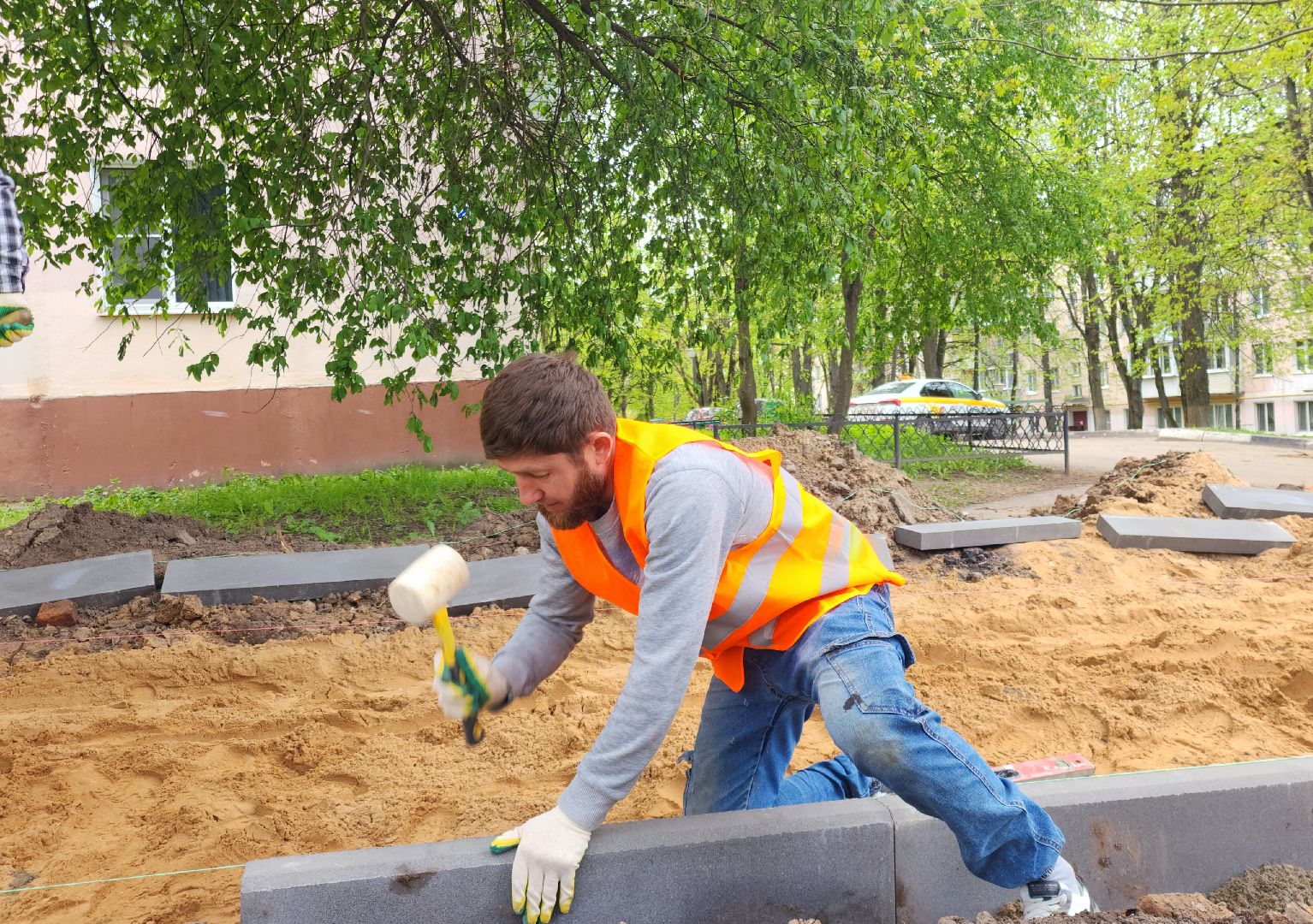 Звенигород, Благоустройство тротуаров,