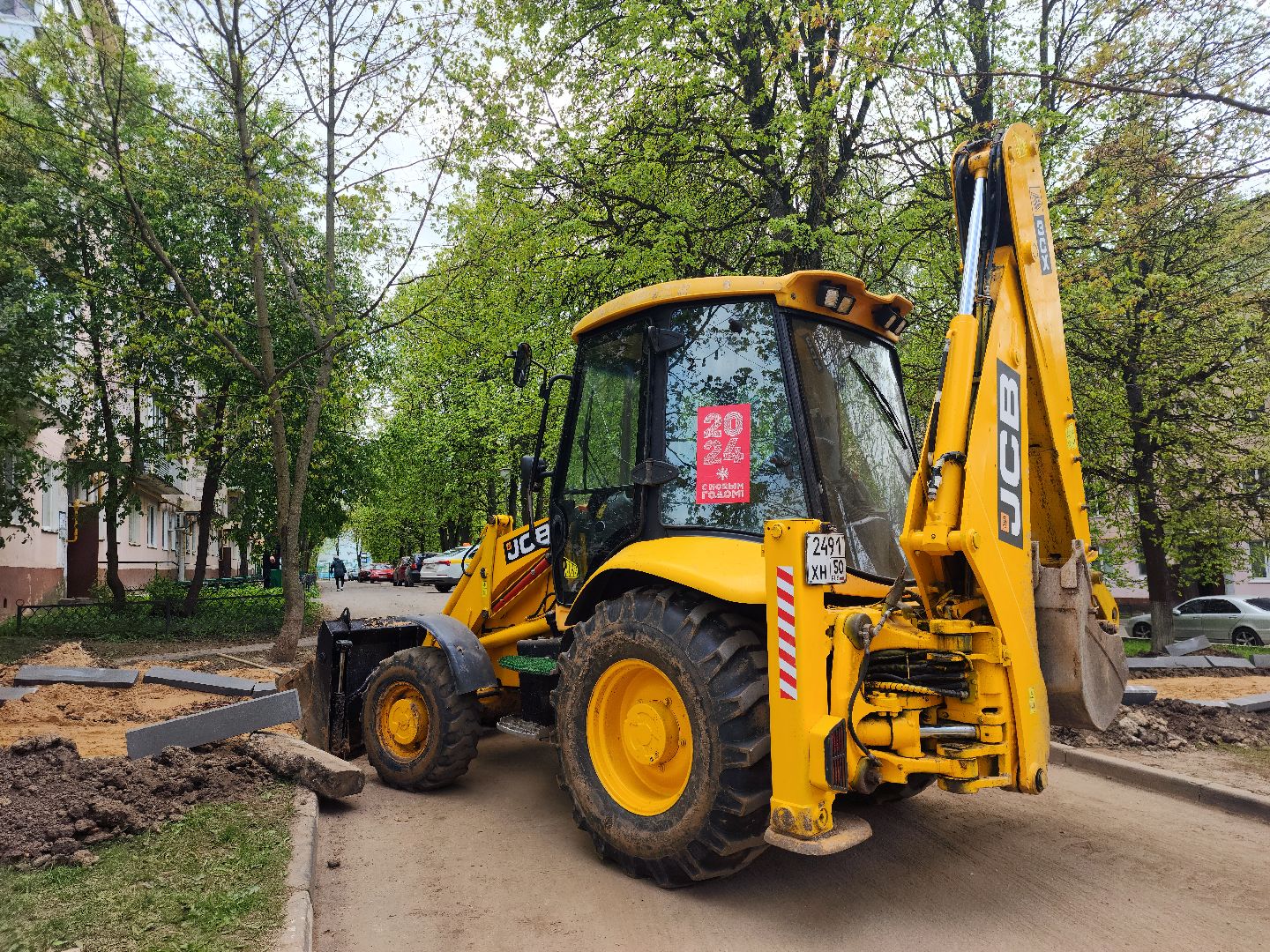 Звенигород, Благоустройство тротуаров,