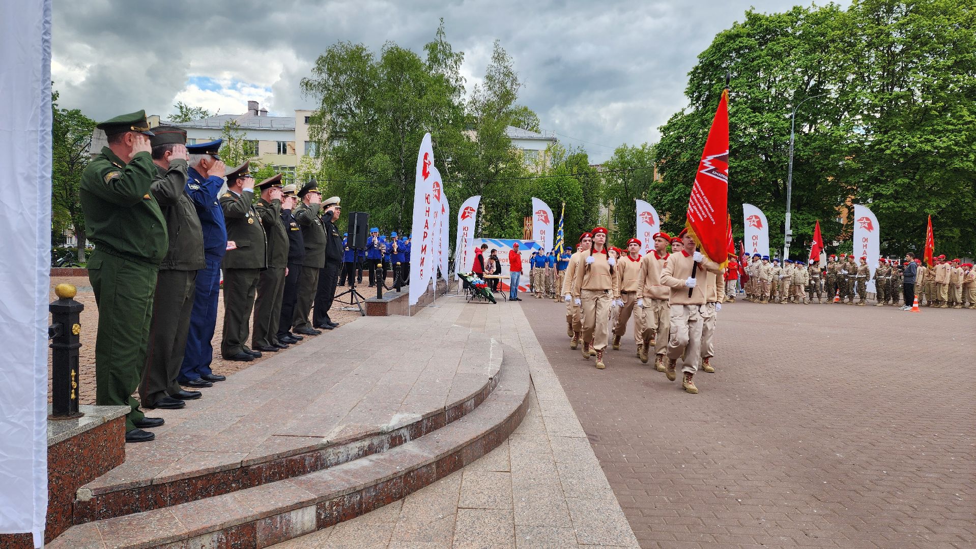Подольск, Юнармия, строевая подготовка, конкурс,
