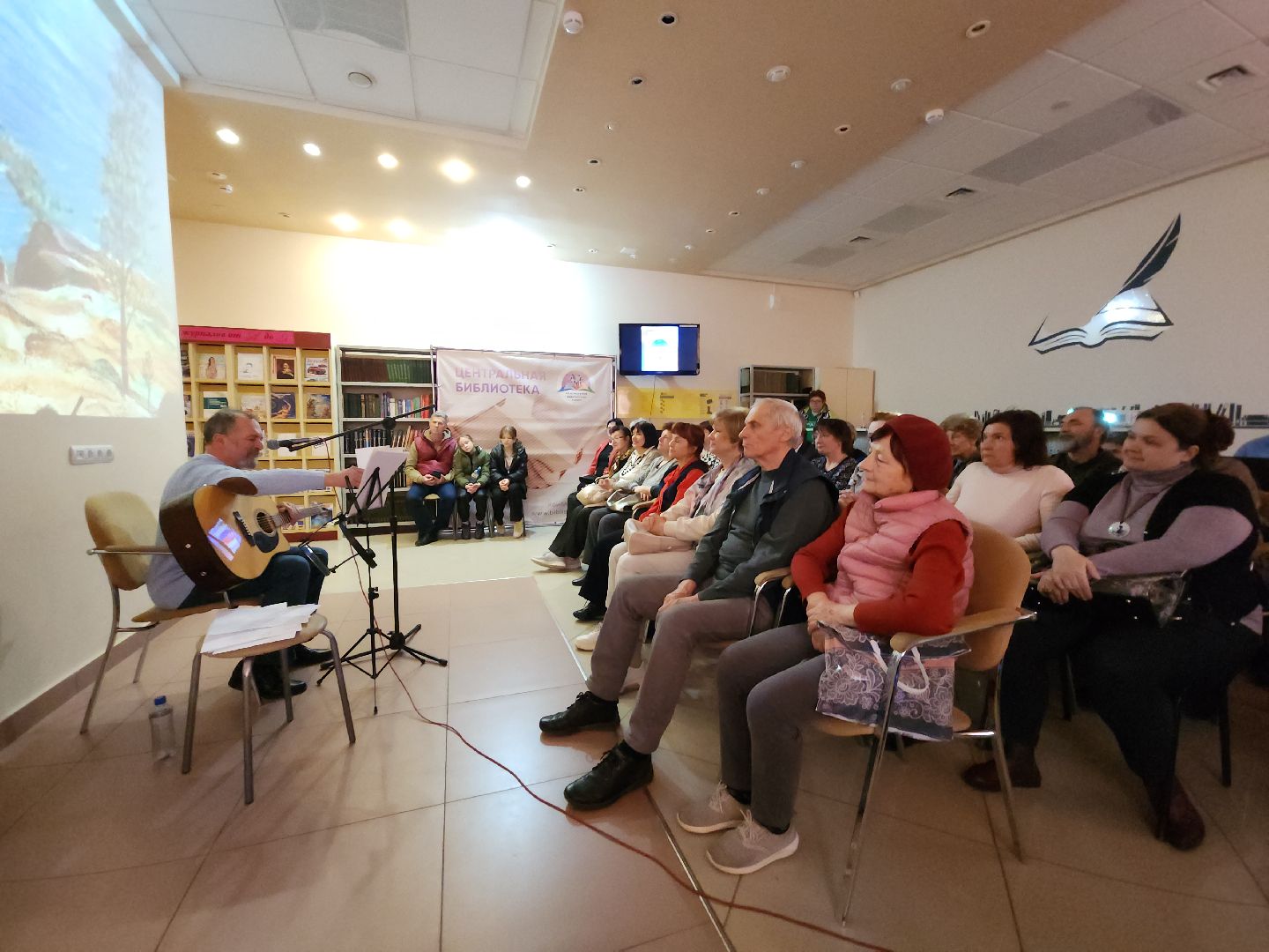 пушкино, творческий вечер, бард, художник, концерт,