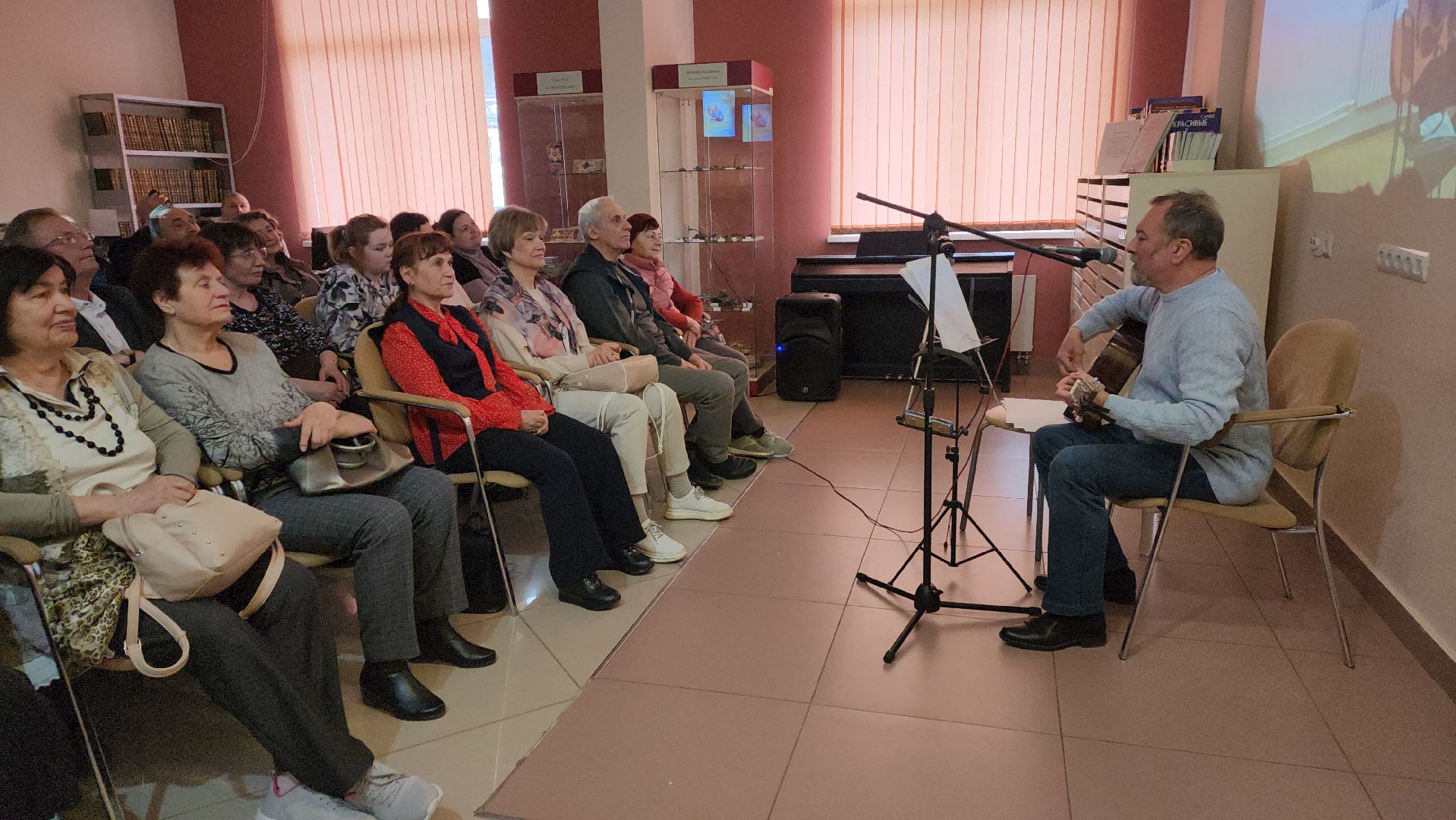 пушкино, творческий вечер, бард, художник, концерт,