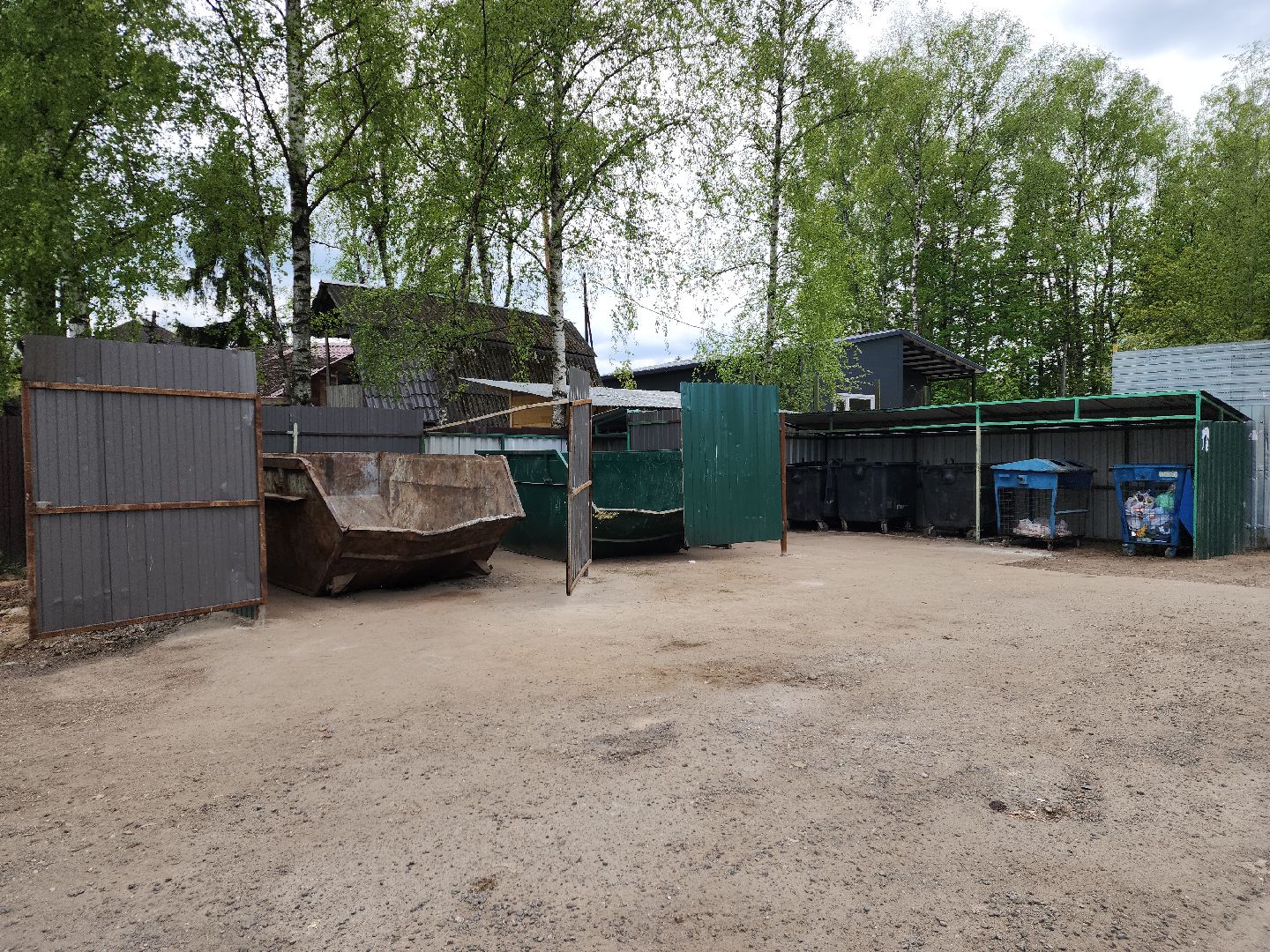 пушкино, региональный оператор, вывоз мусора, контейнерная площадка, ремонт,