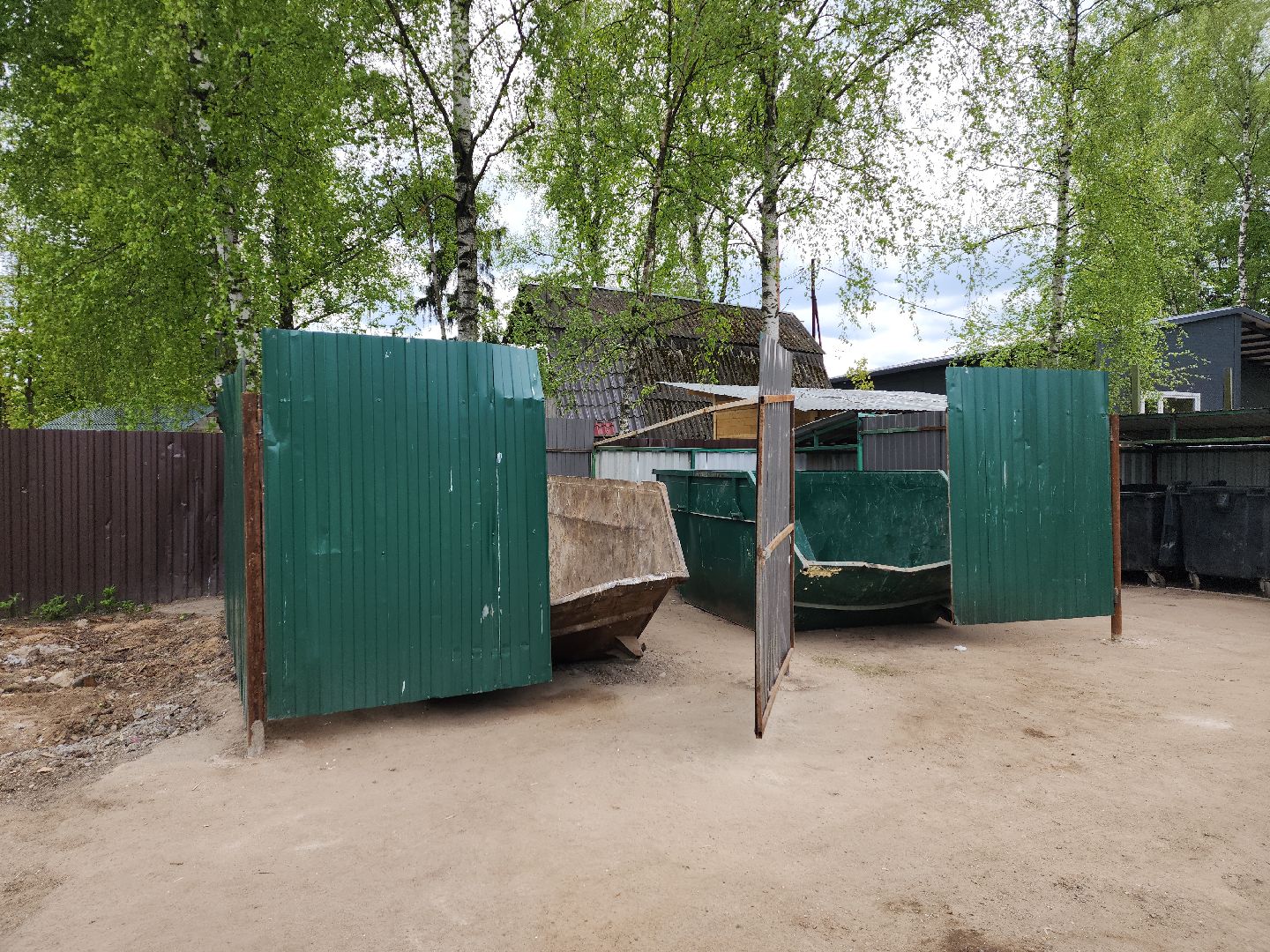 пушкино, региональный оператор, вывоз мусора, контейнерная площадка, ремонт,