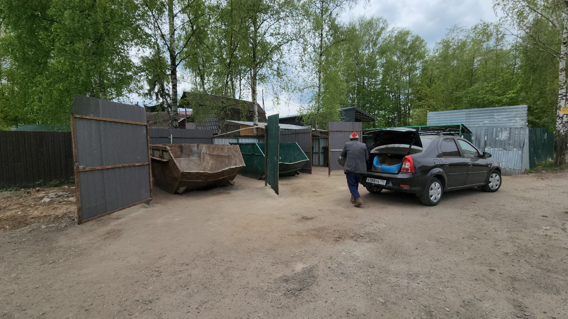 пушкино, региональный оператор, вывоз мусора, контейнерная площадка, ремонт,