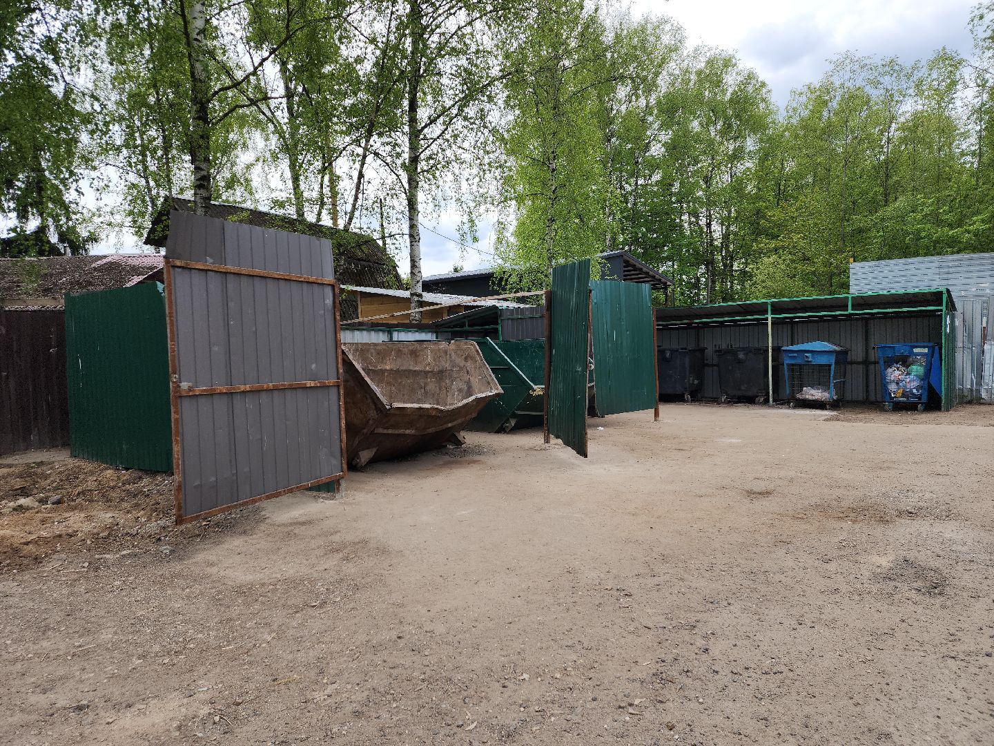 пушкино, региональный оператор, вывоз мусора, контейнерная площадка, ремонт,