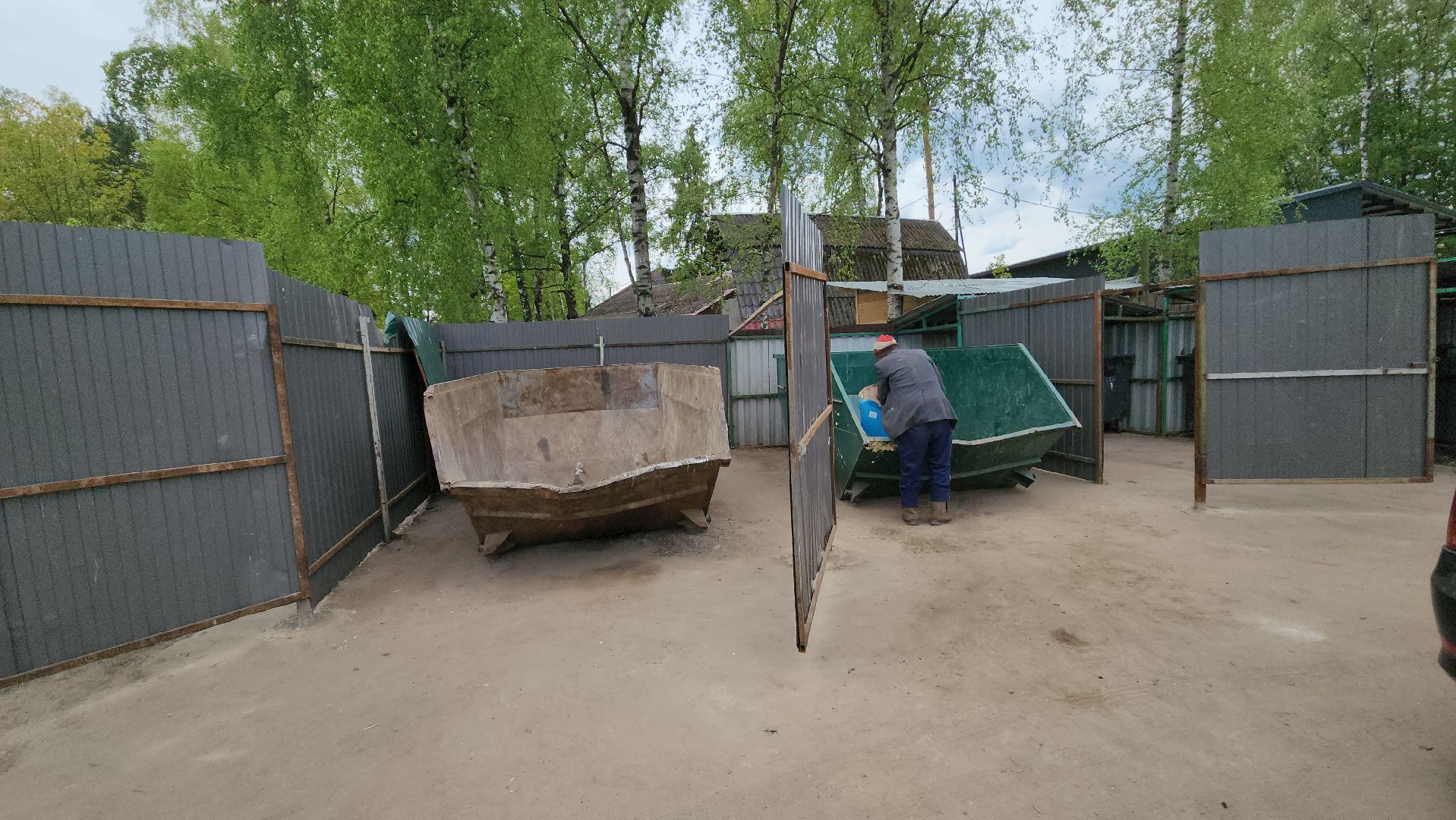 пушкино, региональный оператор, вывоз мусора, контейнерная площадка, ремонт,