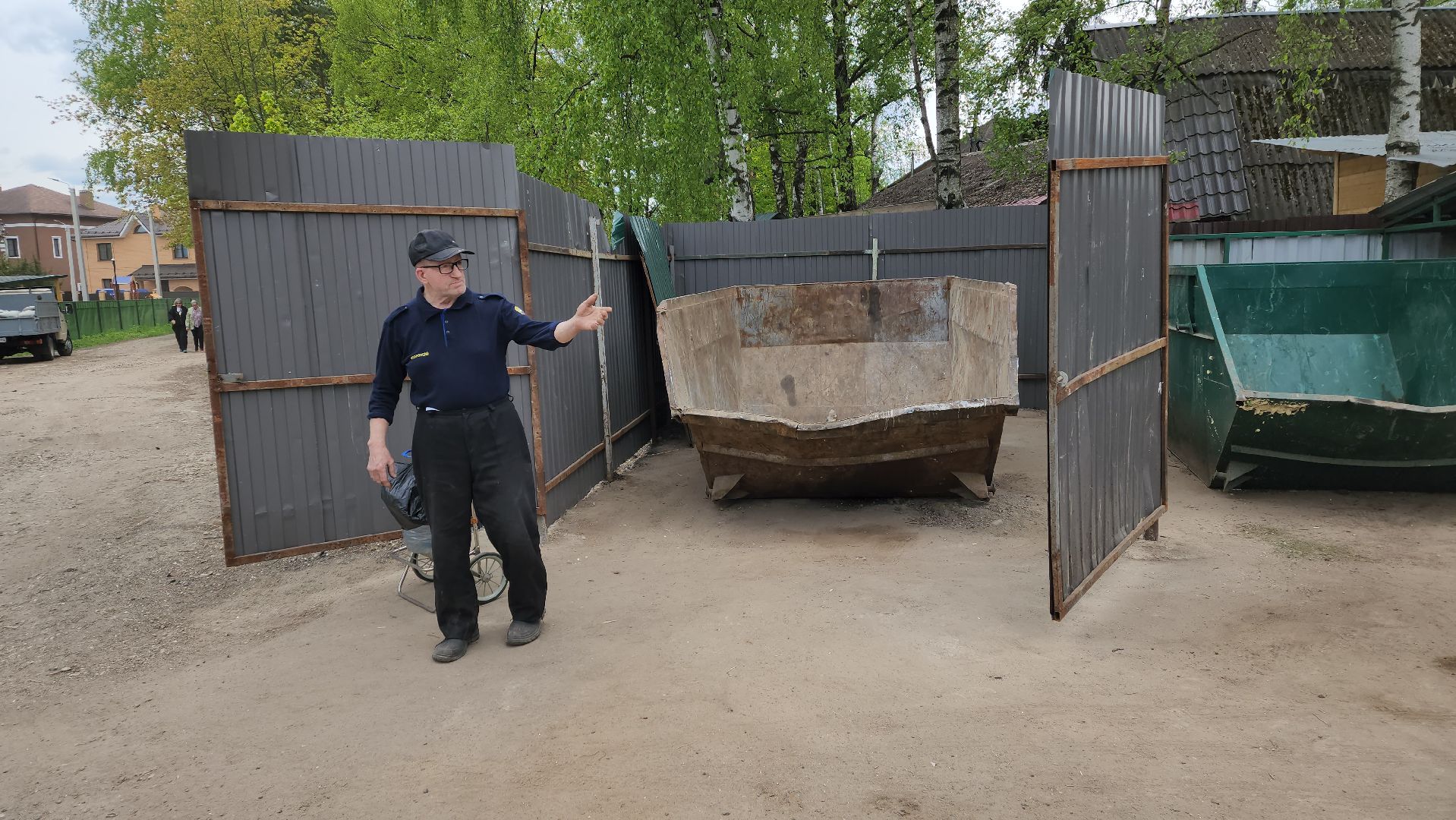 пушкино, региональный оператор, вывоз мусора, контейнерная площадка, ремонт,