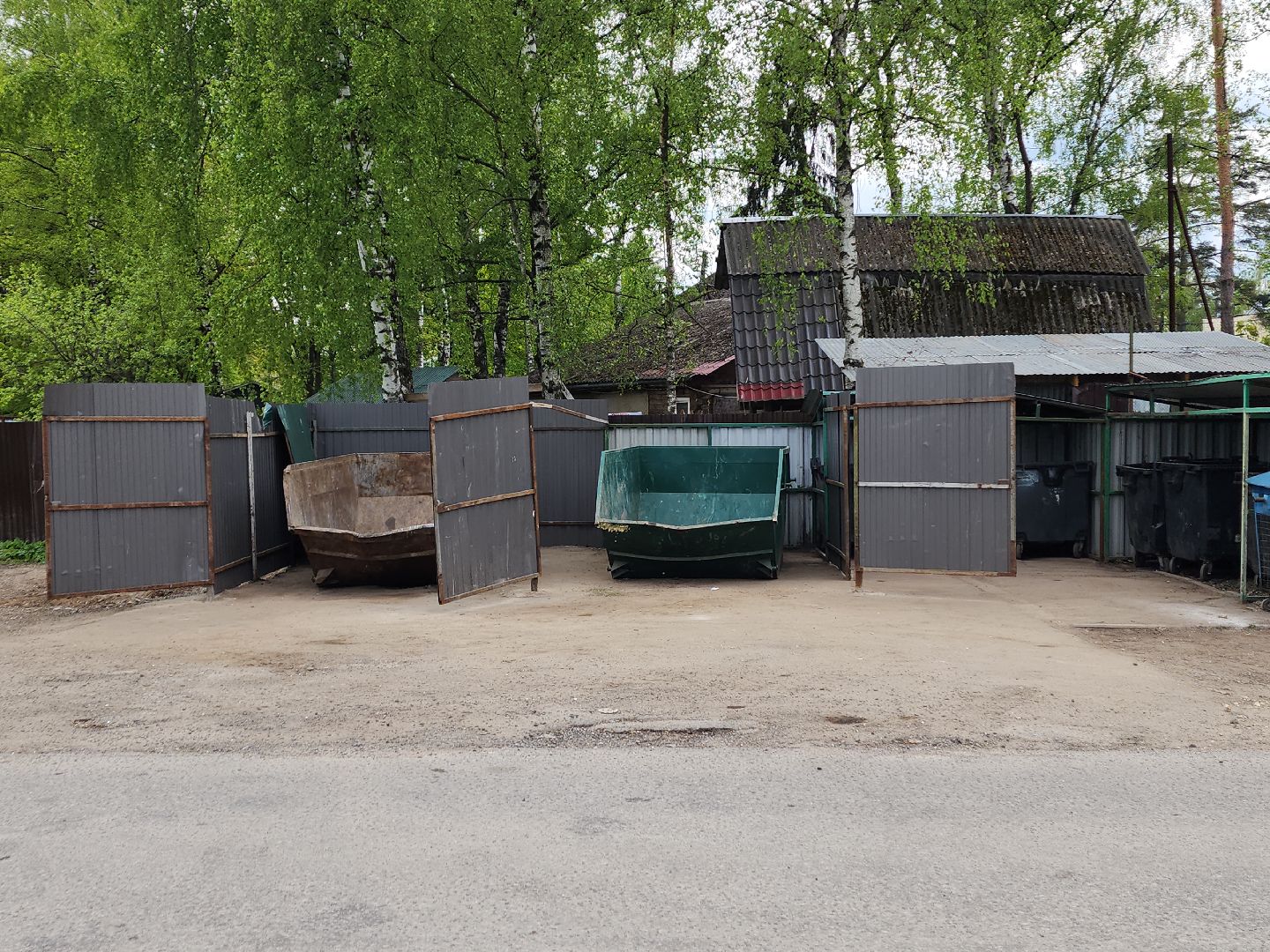 пушкино, региональный оператор, вывоз мусора, контейнерная площадка, ремонт,