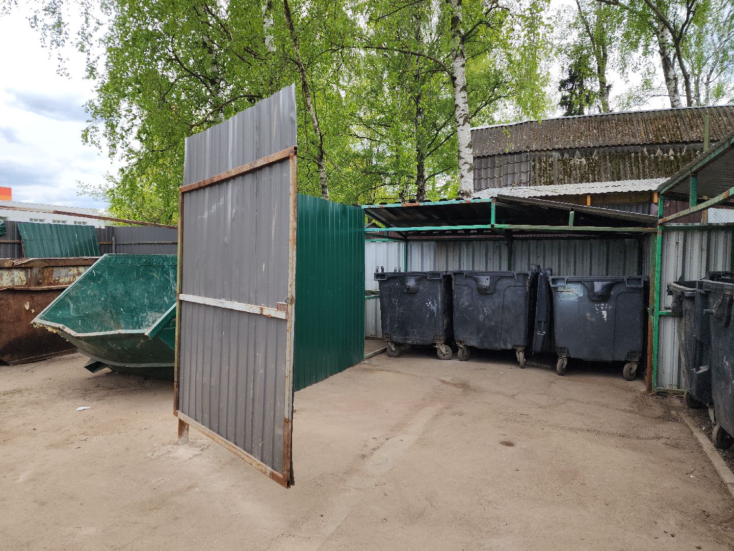 пушкино, региональный оператор, вывоз мусора, контейнерная площадка, ремонт,
