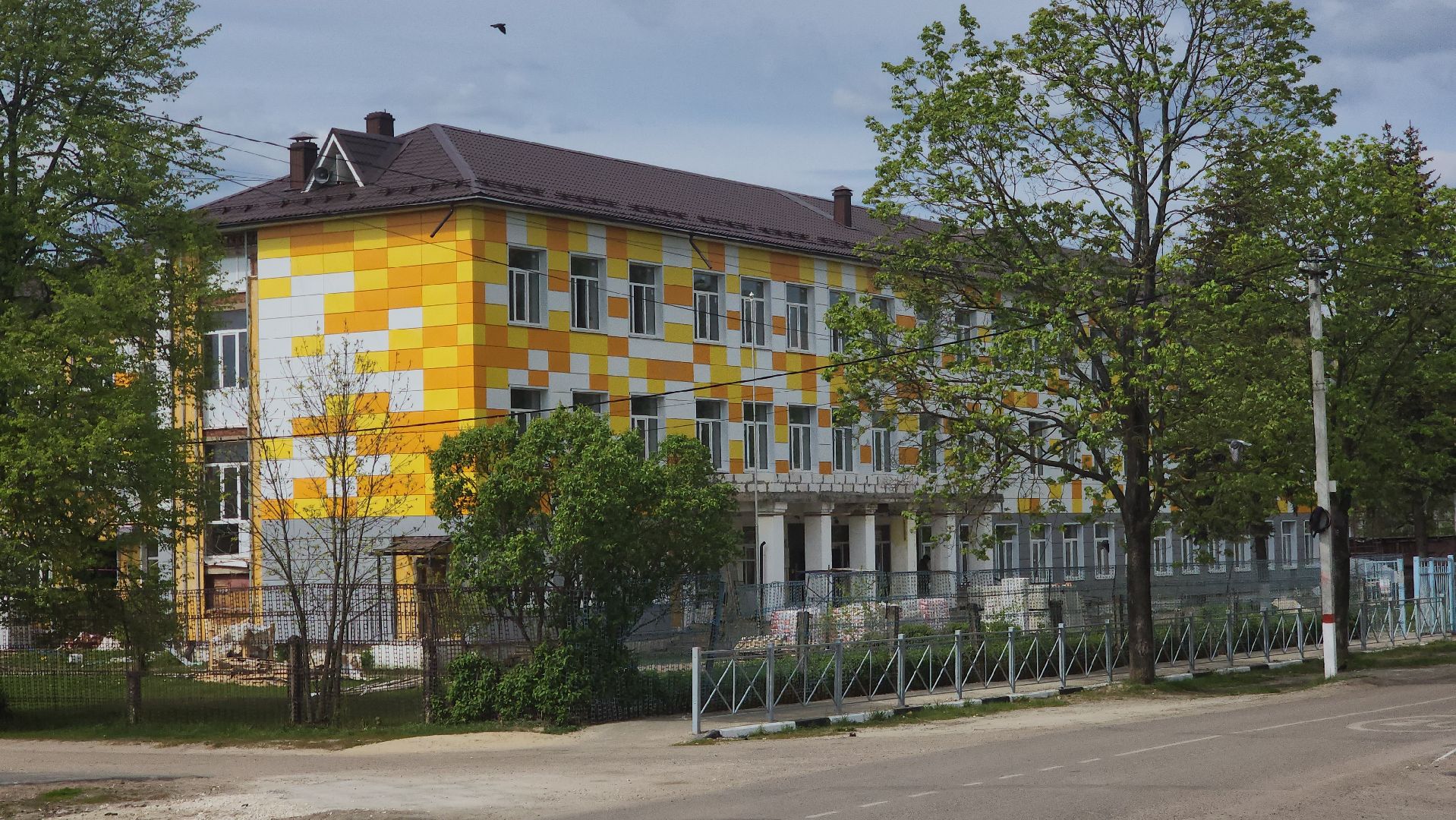 городской округ павловский посад, школа, большие дворы, строительство, образование, ремонт,