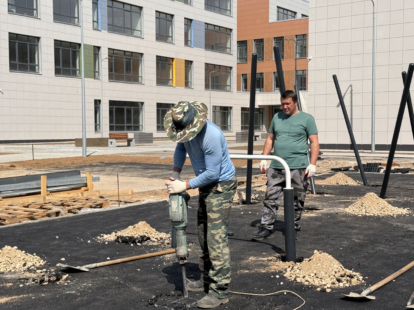 Школа в Немчиновке, Новая школа, Одинцово, Строительство,