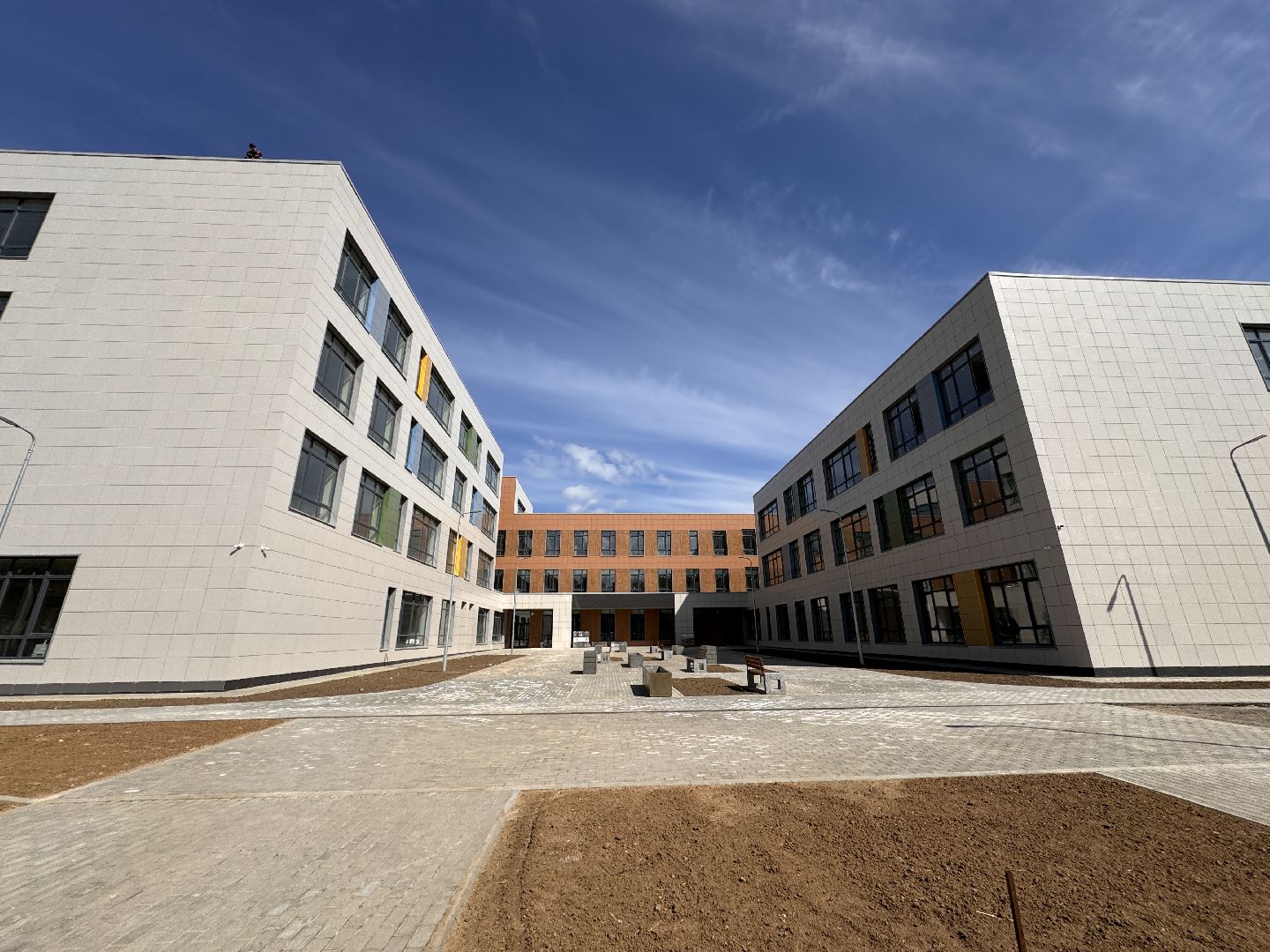 Школа в Немчиновке, Новая школа, Одинцово, Строительство,