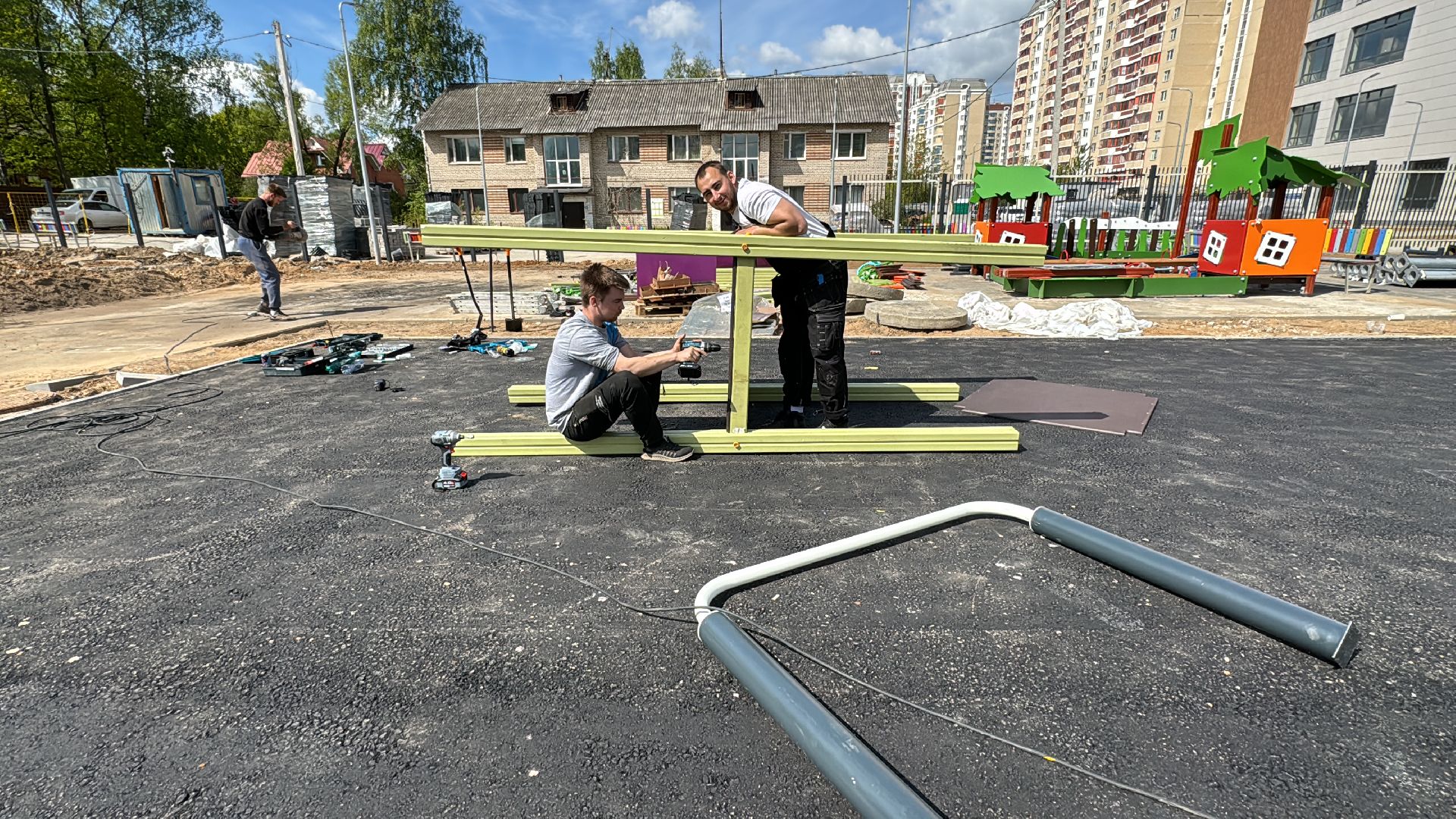 Школа в Немчиновке, Новая школа, Одинцово, Строительство,