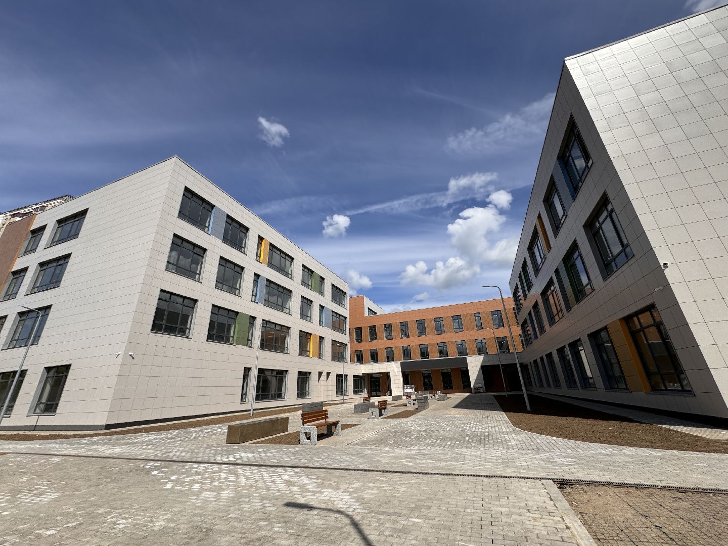 Школа в Немчиновке, Новая школа, Одинцово, Строительство,