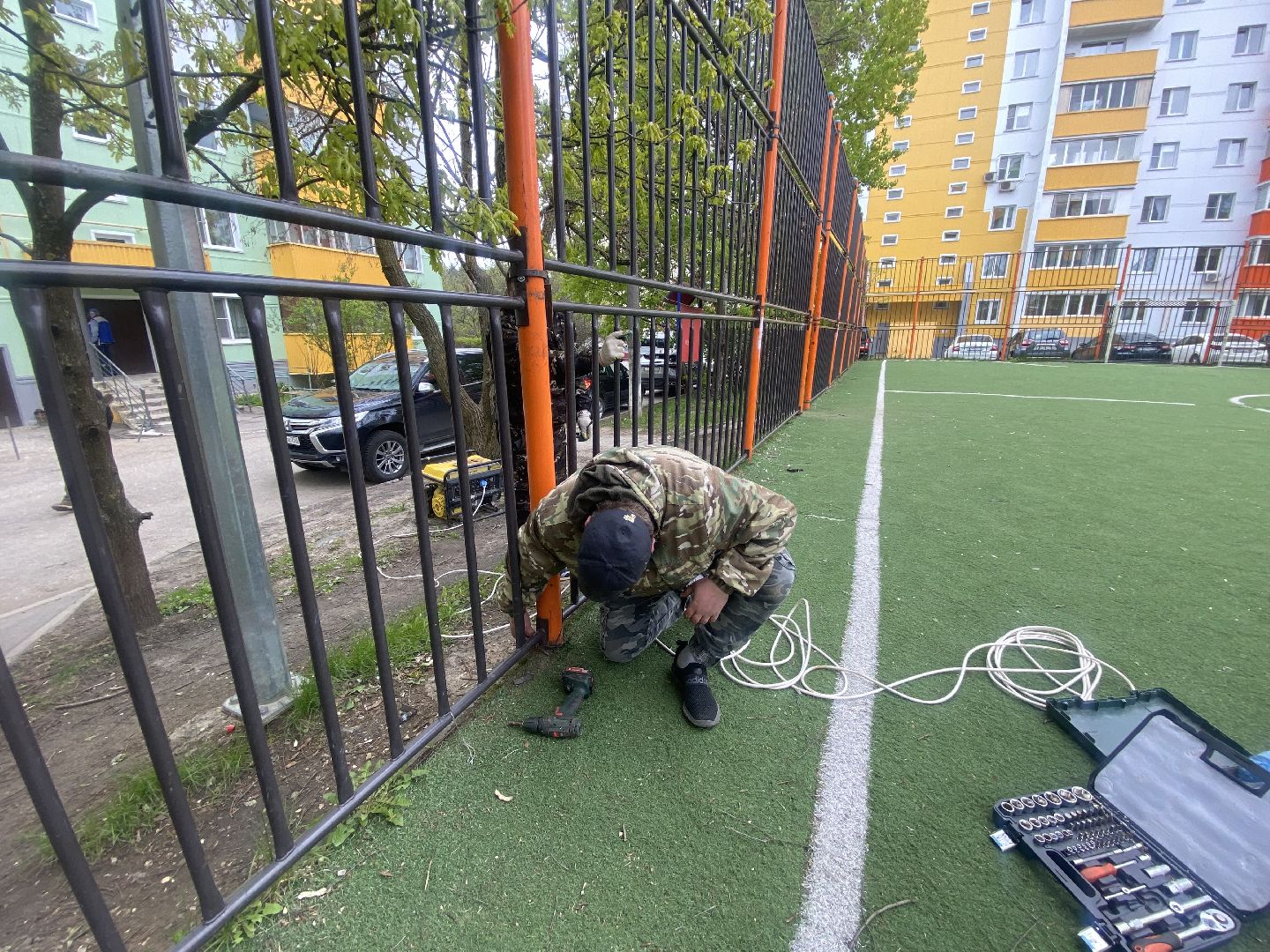 спорт во Власихе, футбольное поле, спортивная площадка Власиха, футбол во Власихе, спортплощадки Власиха,