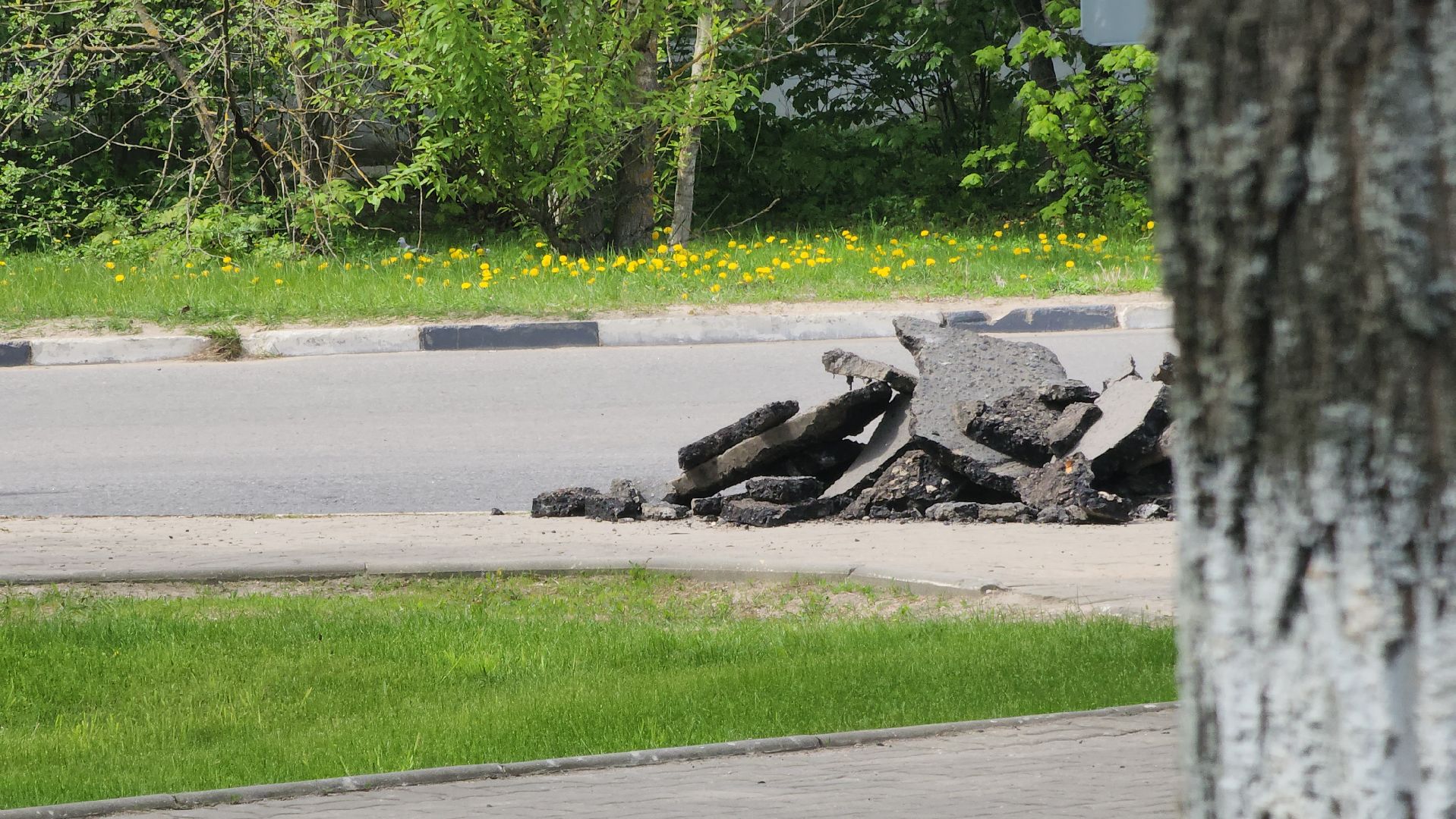 Дороги, Ремонт дорог, укладка асфальта, Дубна,