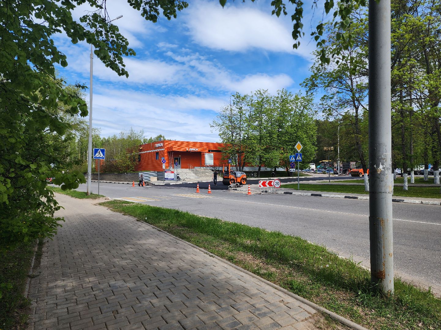 Дороги, Ремонт дорог, укладка асфальта, Дубна,