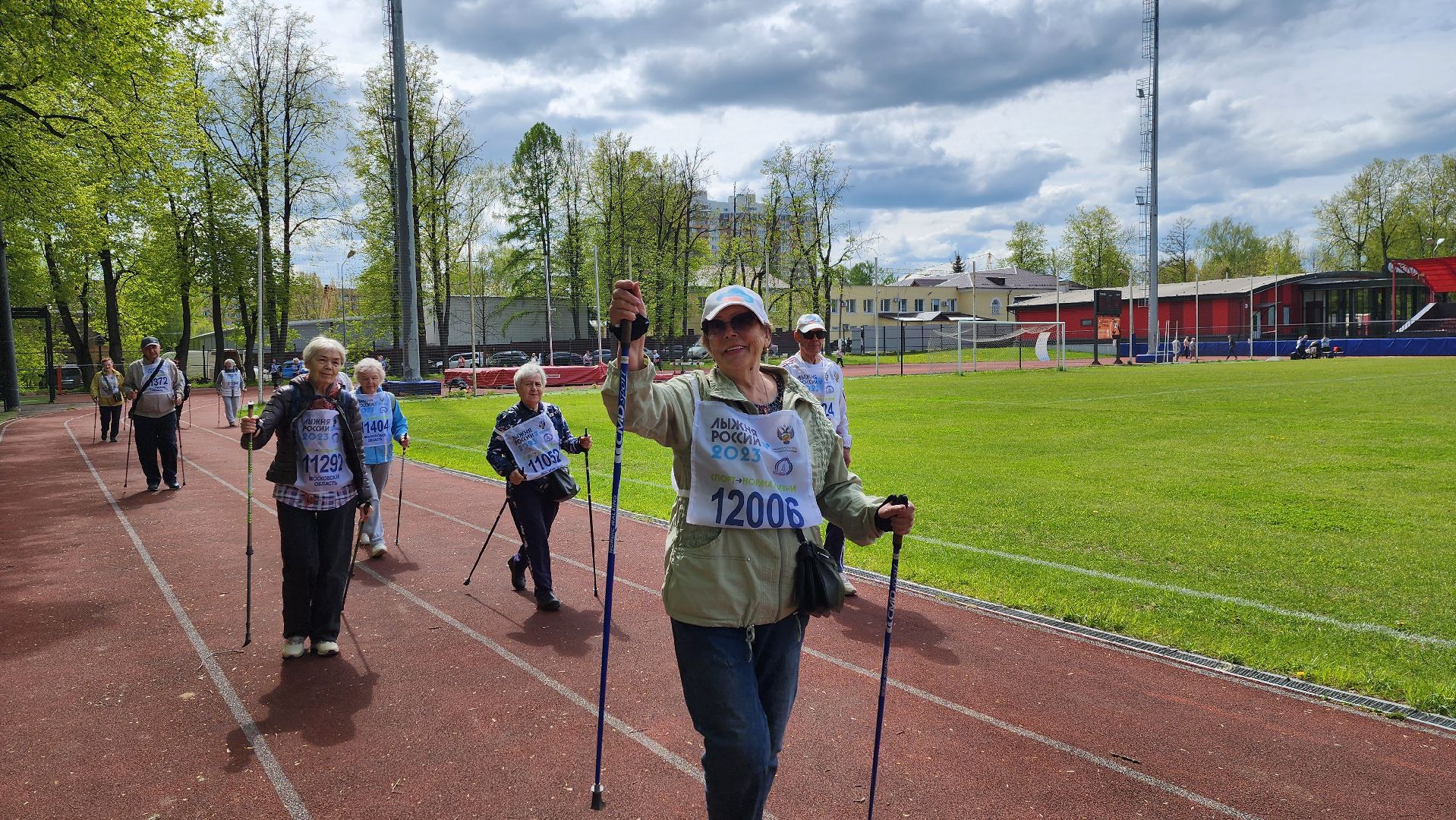 Солнечногорск, стадион Металлург, Активное долголетие, марафон,